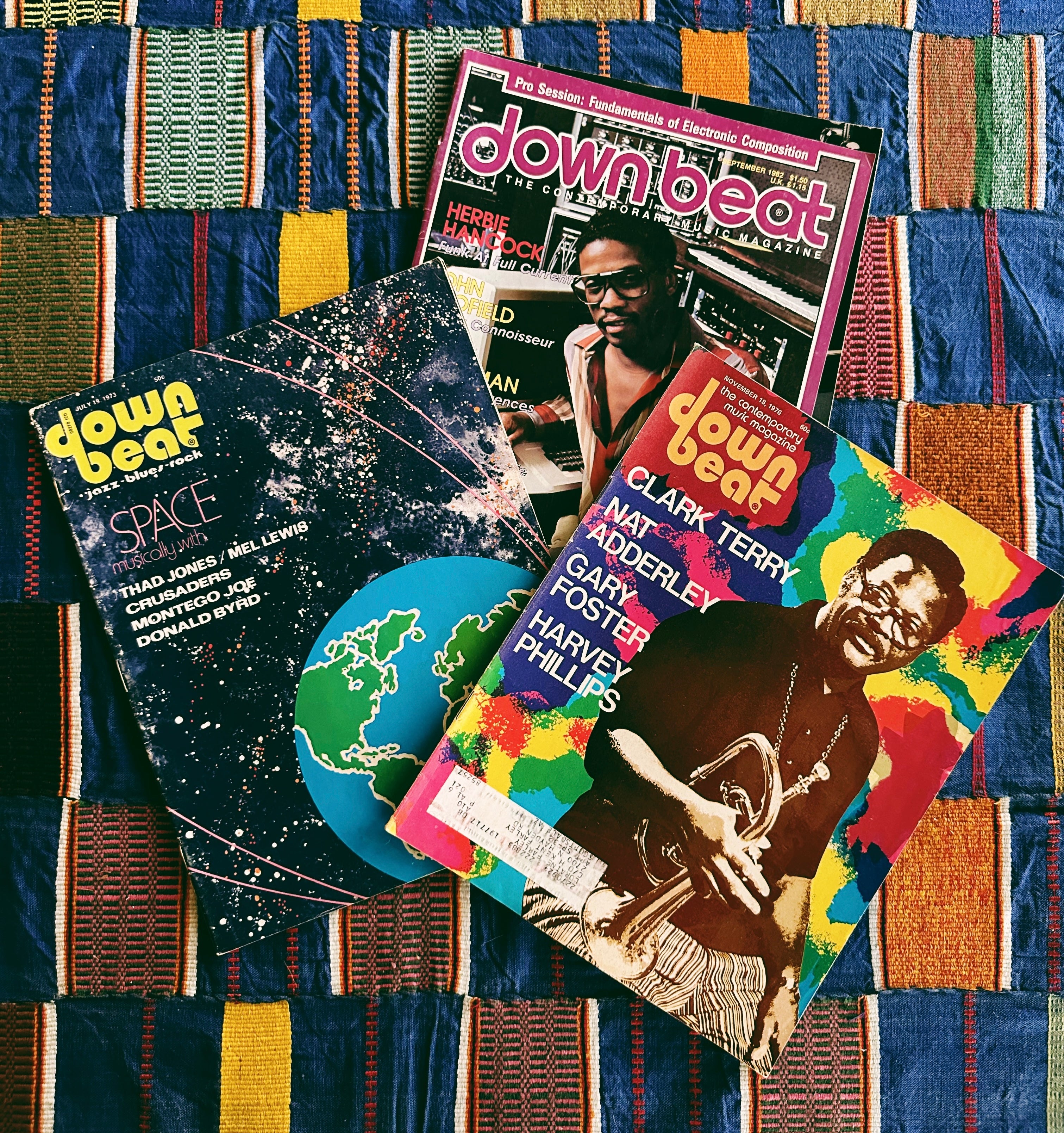 Vintage Downbeat Magazine // Jazz Covers