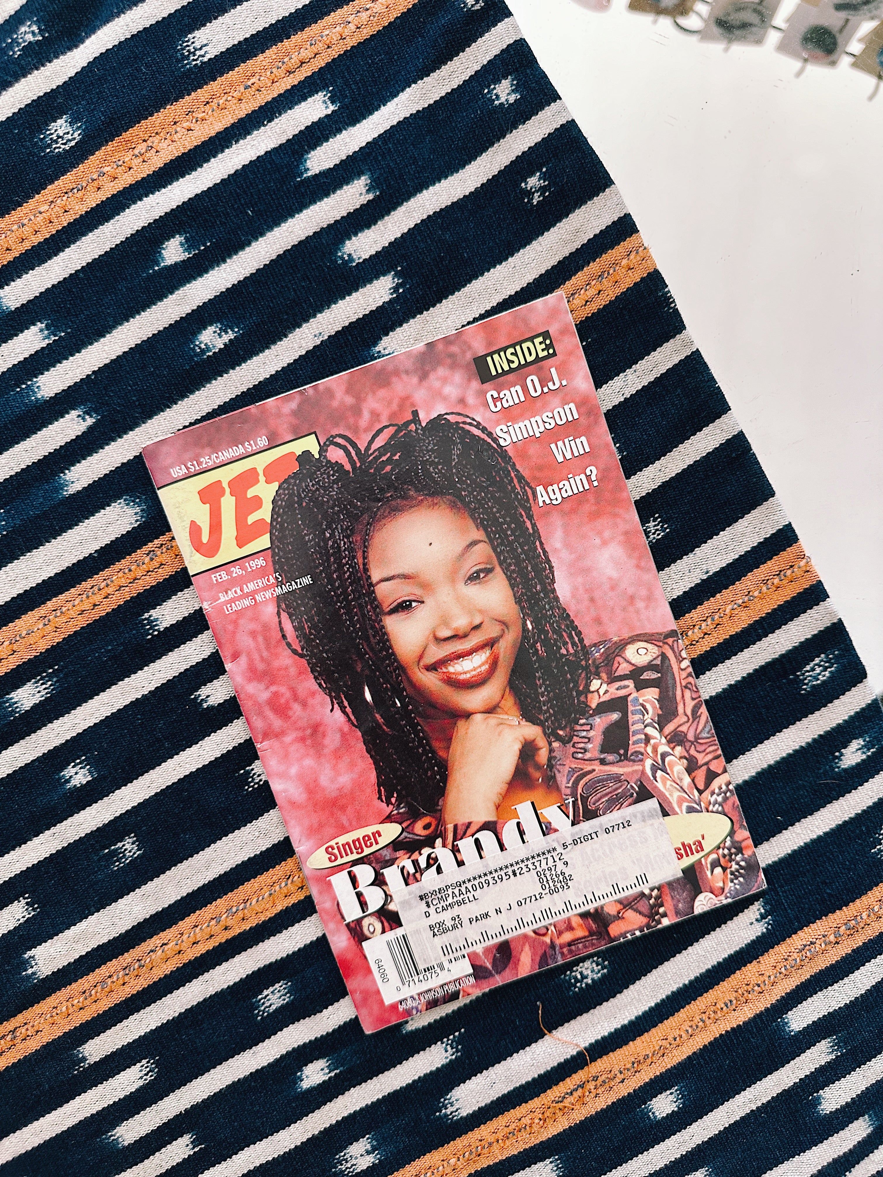 Vintage Brandy Jet Magazine // 1990’s-2000’s Covers (Please Select)