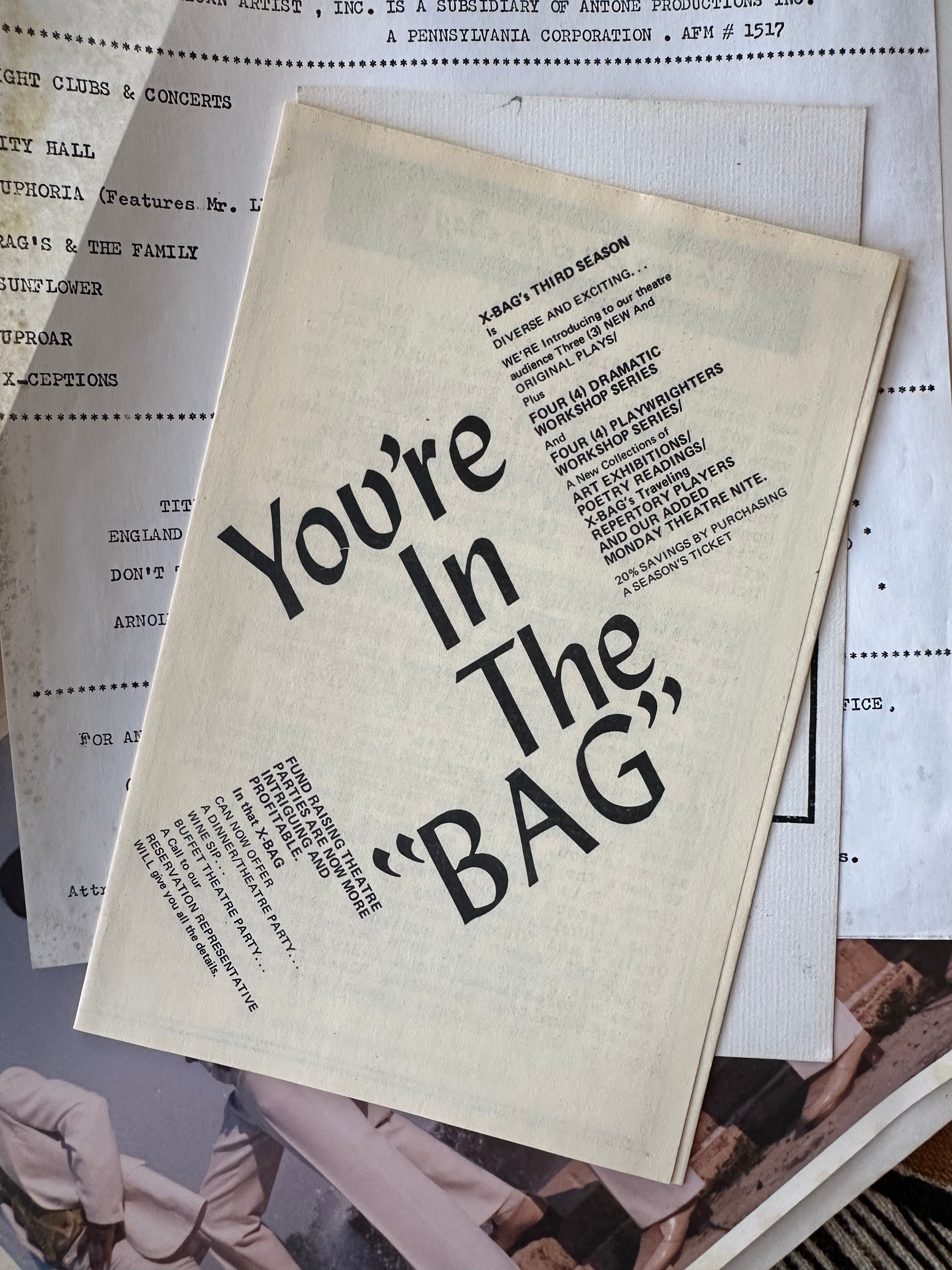 Vintage Ephemera Promitional Bundle