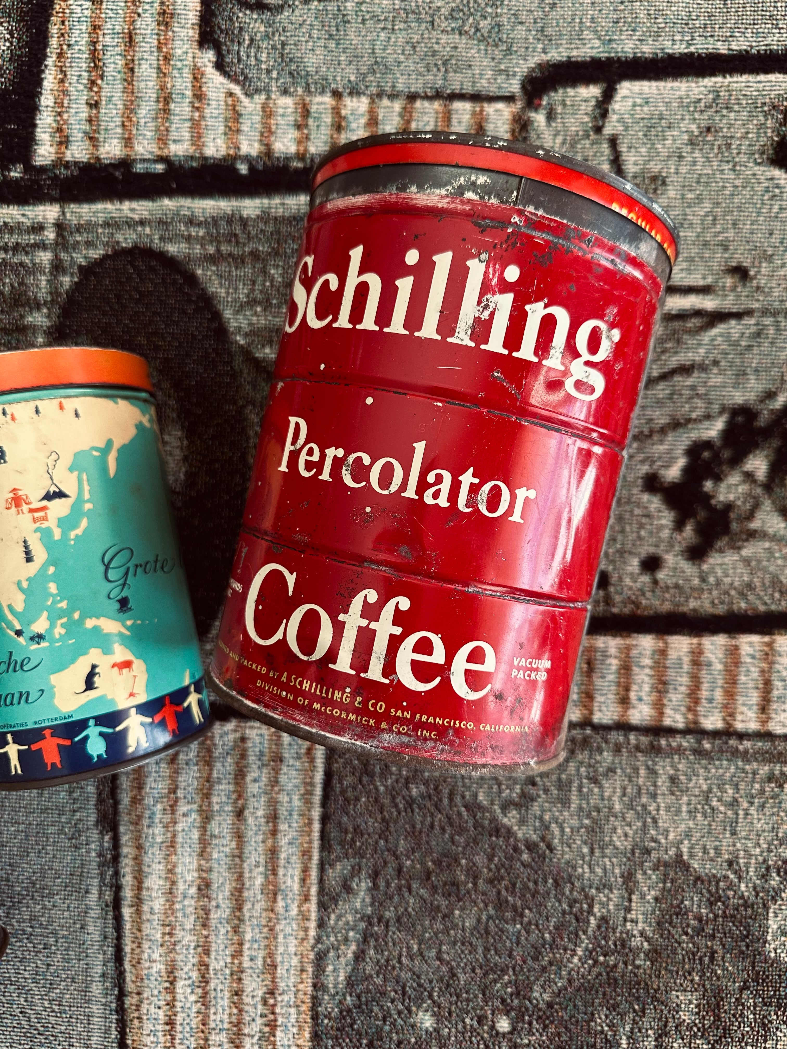 Vintage Mid-Century Tins (Please Select)