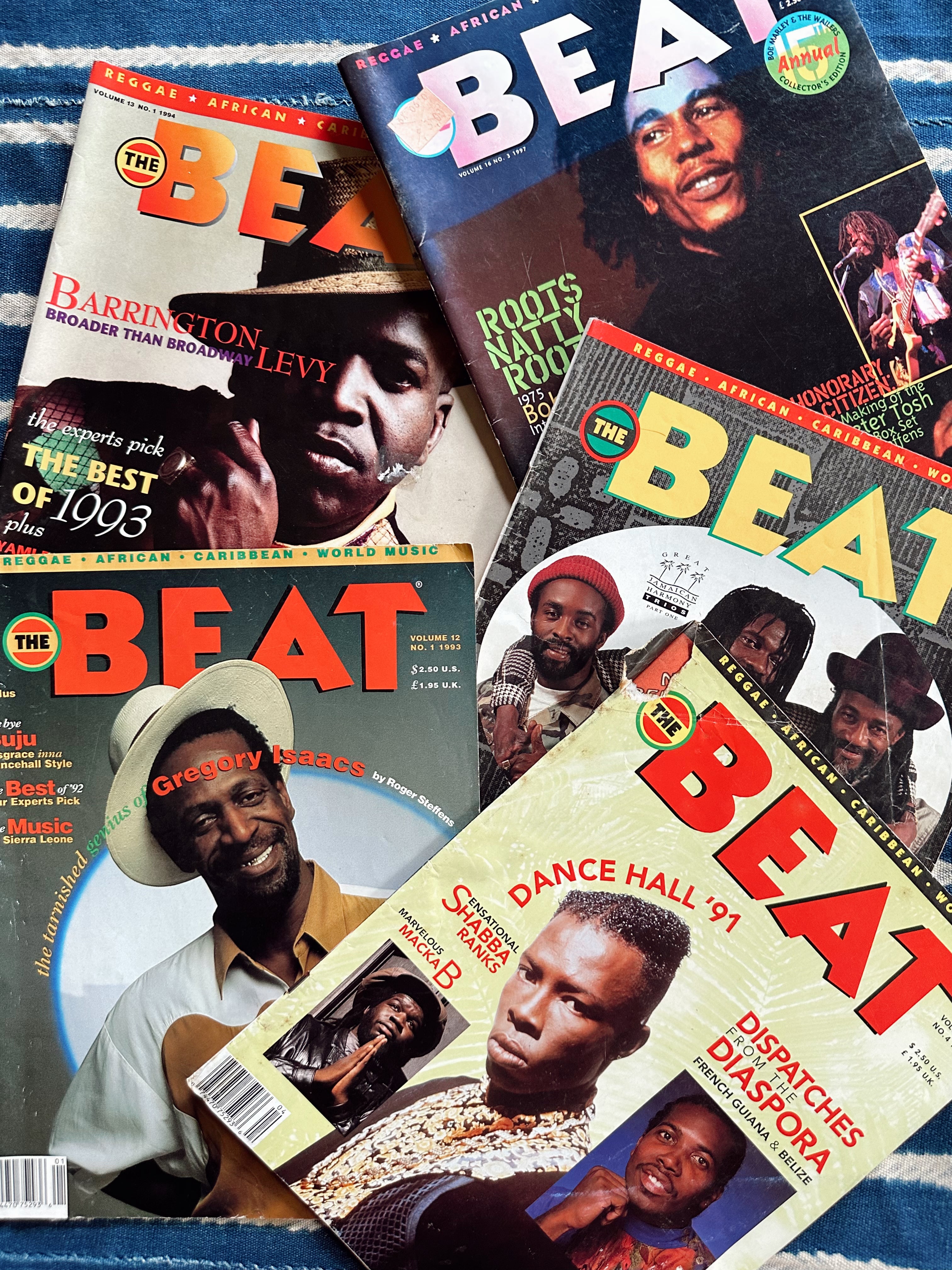 Vintage The Beat Reggae Magazine // Please Select