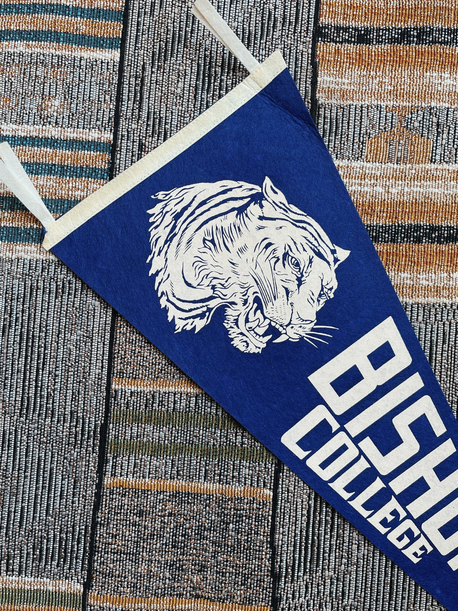 Vintage Rare College HBCU Pennant (1970's) BLK MKT Vintage