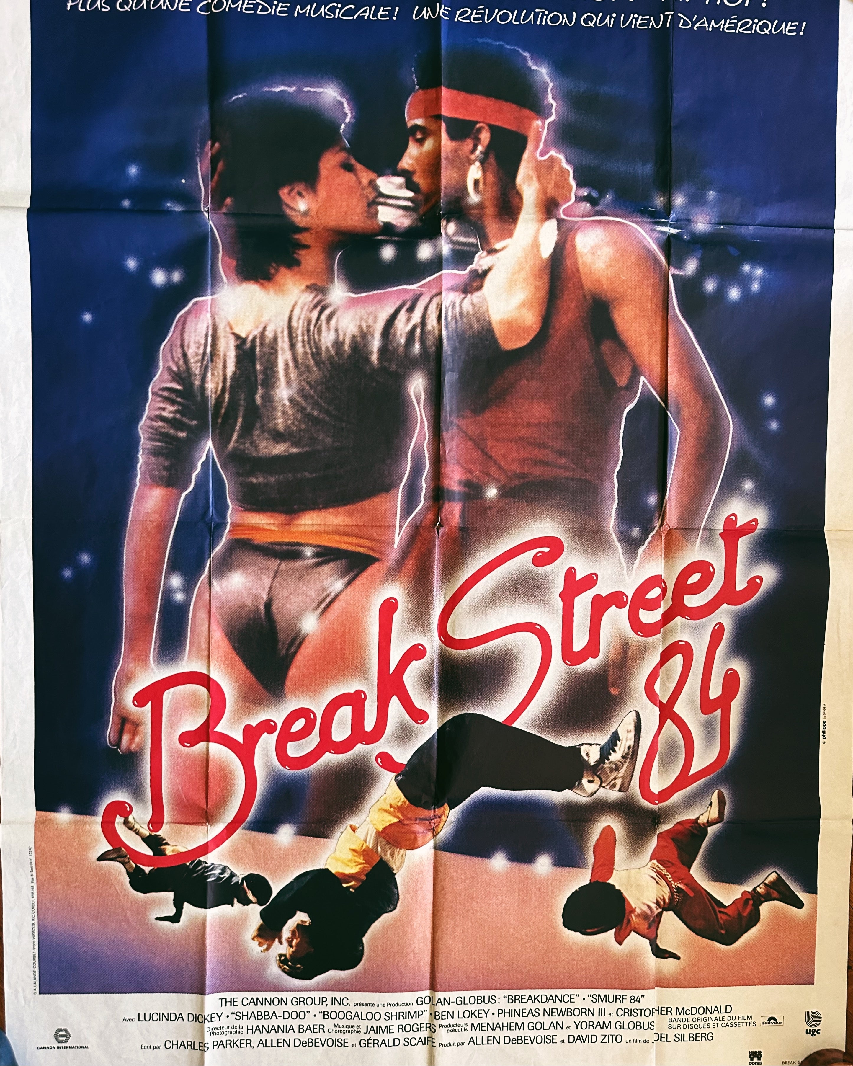 Vintage “Break Street 84” Movie Poster (1984)