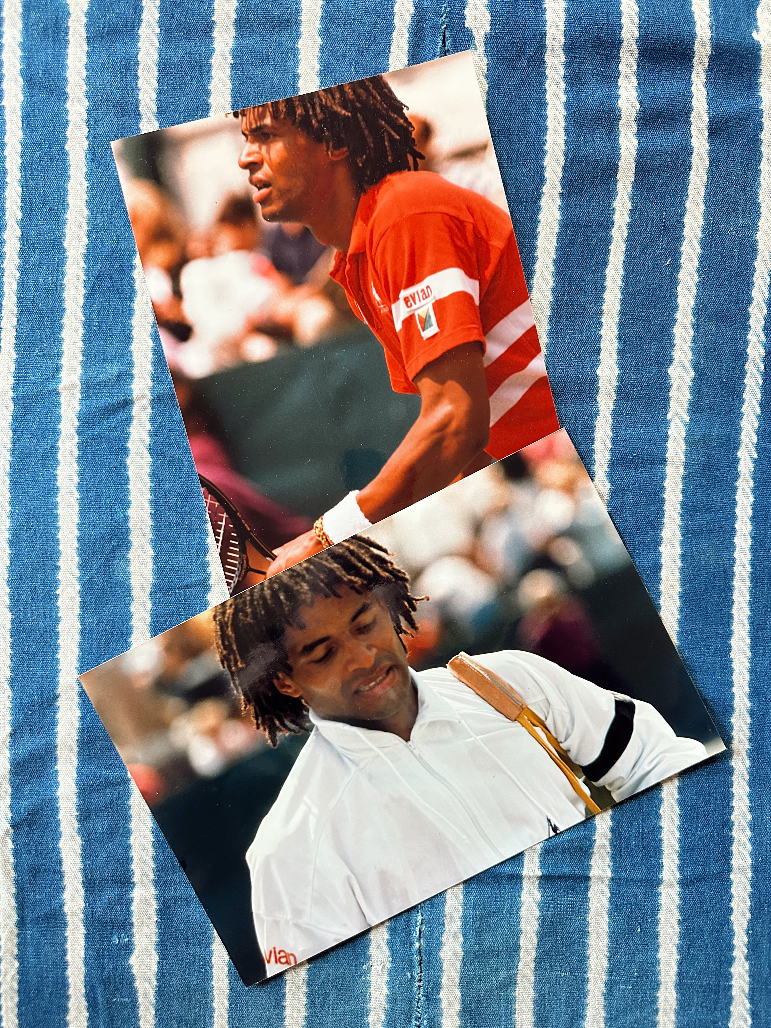 Vintage Photograph Bundle of Yannick Noah