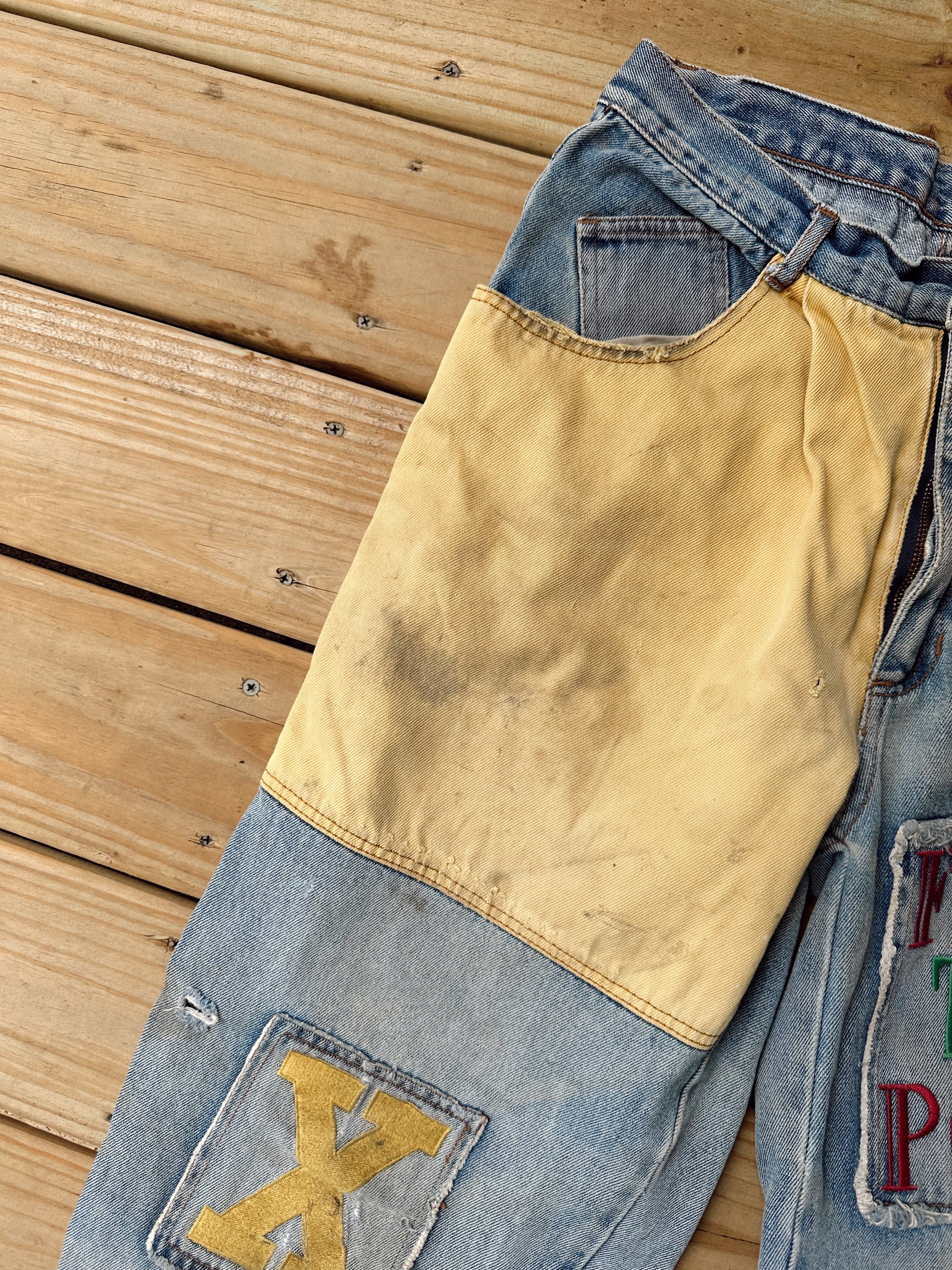 Vintage “Fight The Power” themed jeans (1990’s)