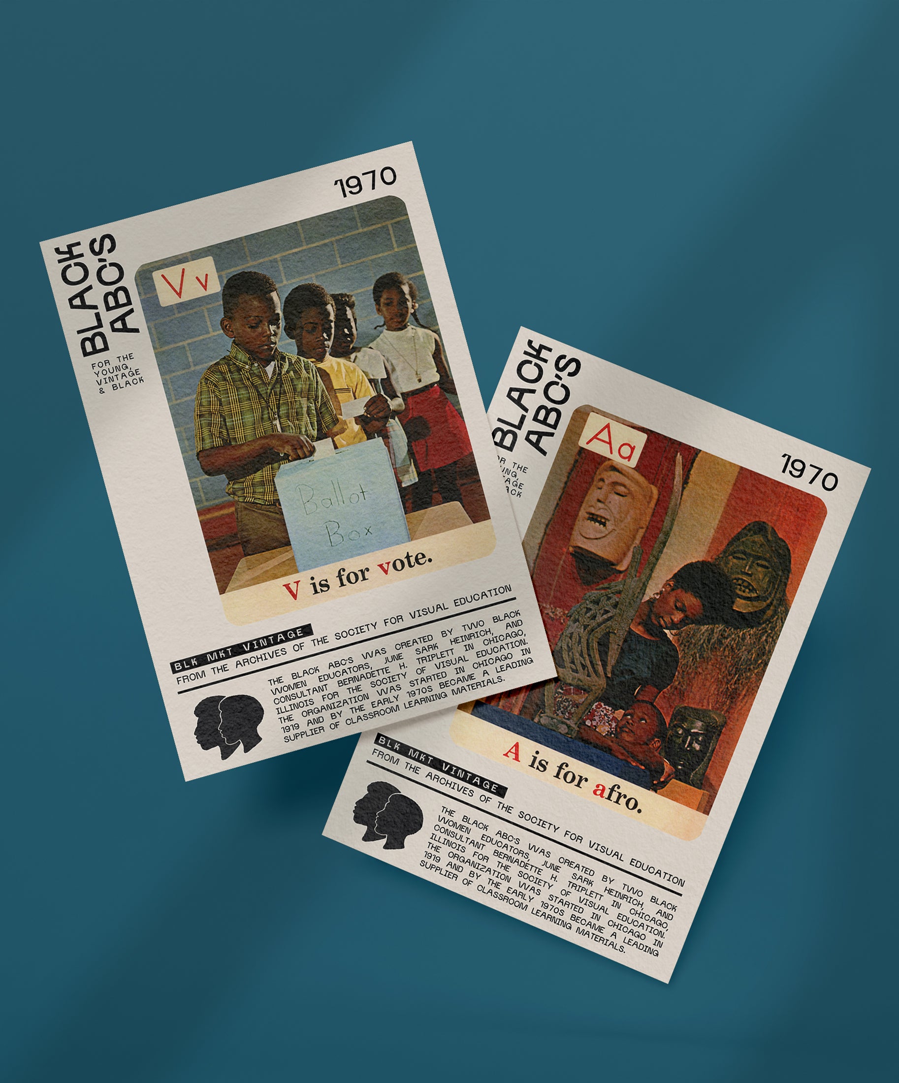 Young, Vintage & Black Poster Prints (Please Select)