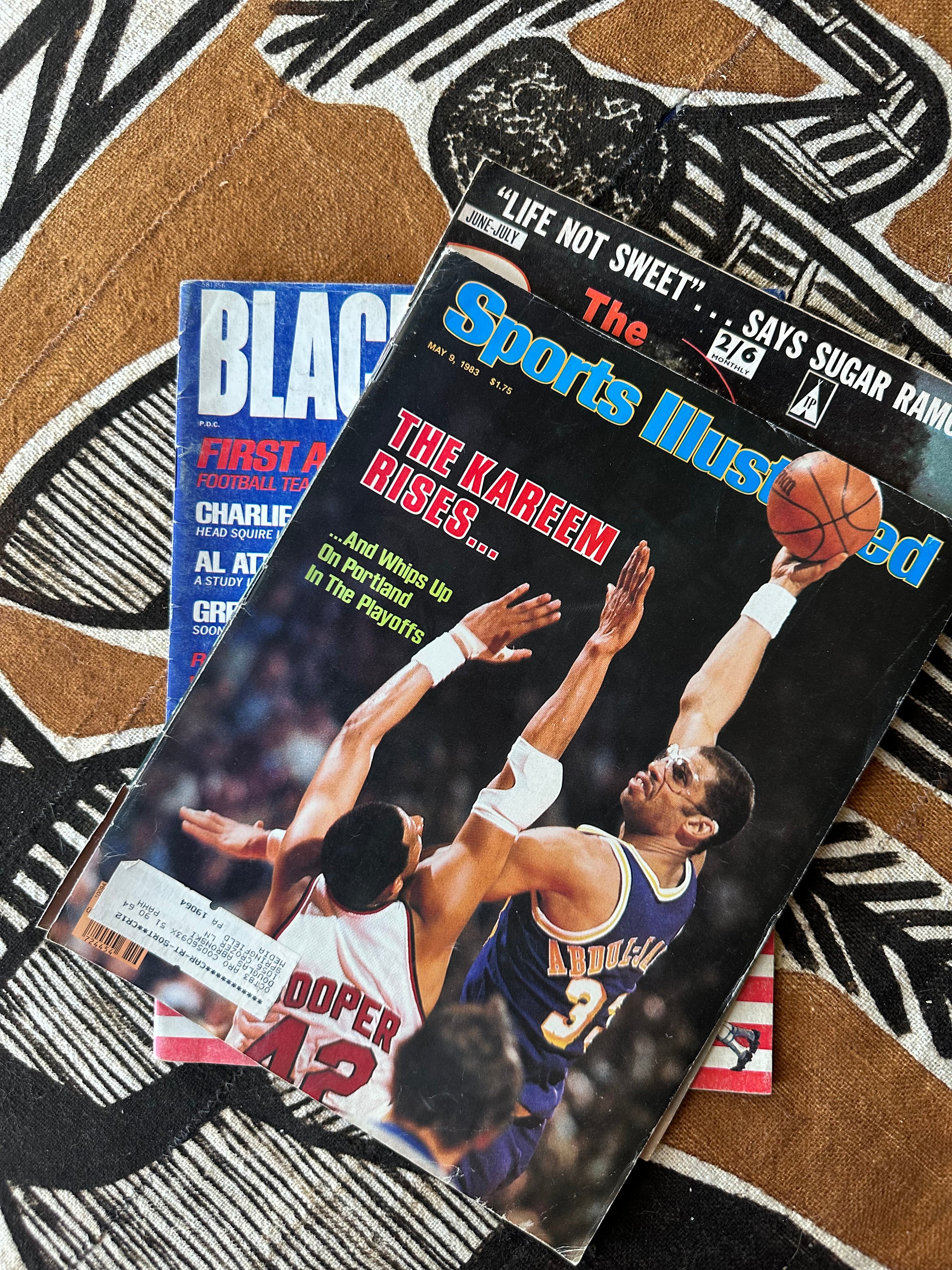 Assorted Vintage Sports Magazine Covers - Please Select