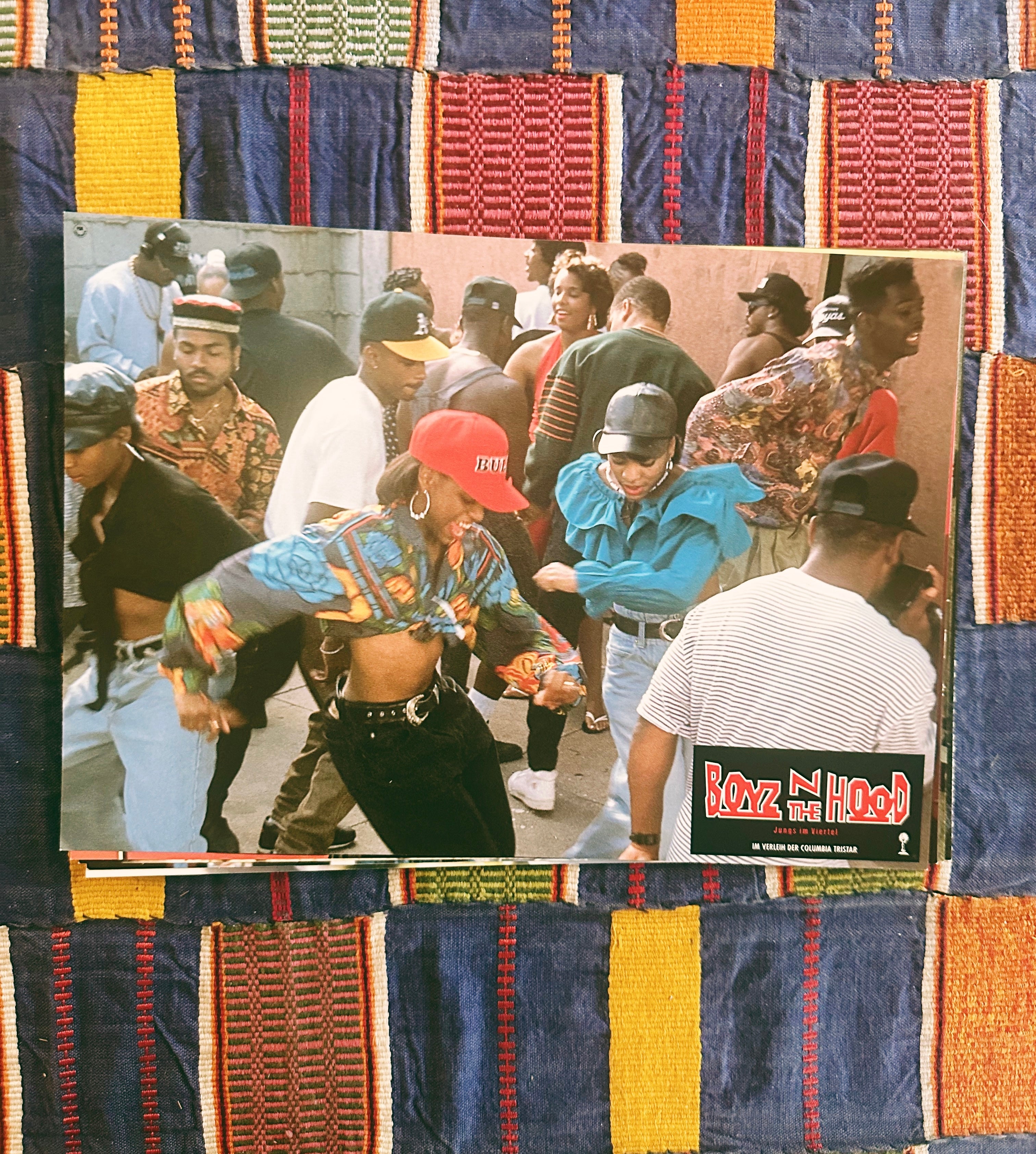 Vintage “Boyz In The Hood" Promotional Lobby Card Posters (Spanish, 1991)