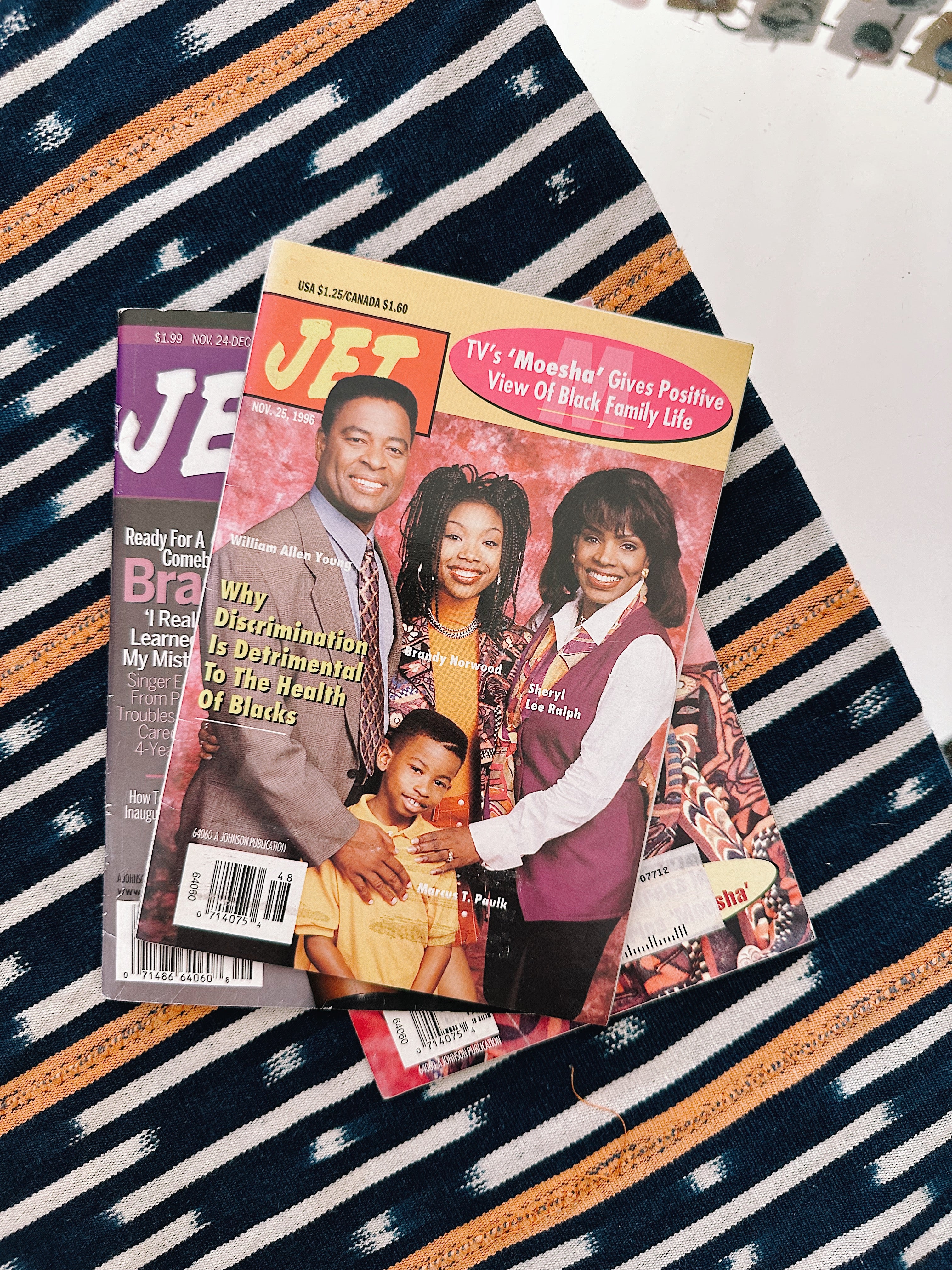 Vintage Brandy Jet Magazine // 1990’s-2000’s Covers (Please Select)