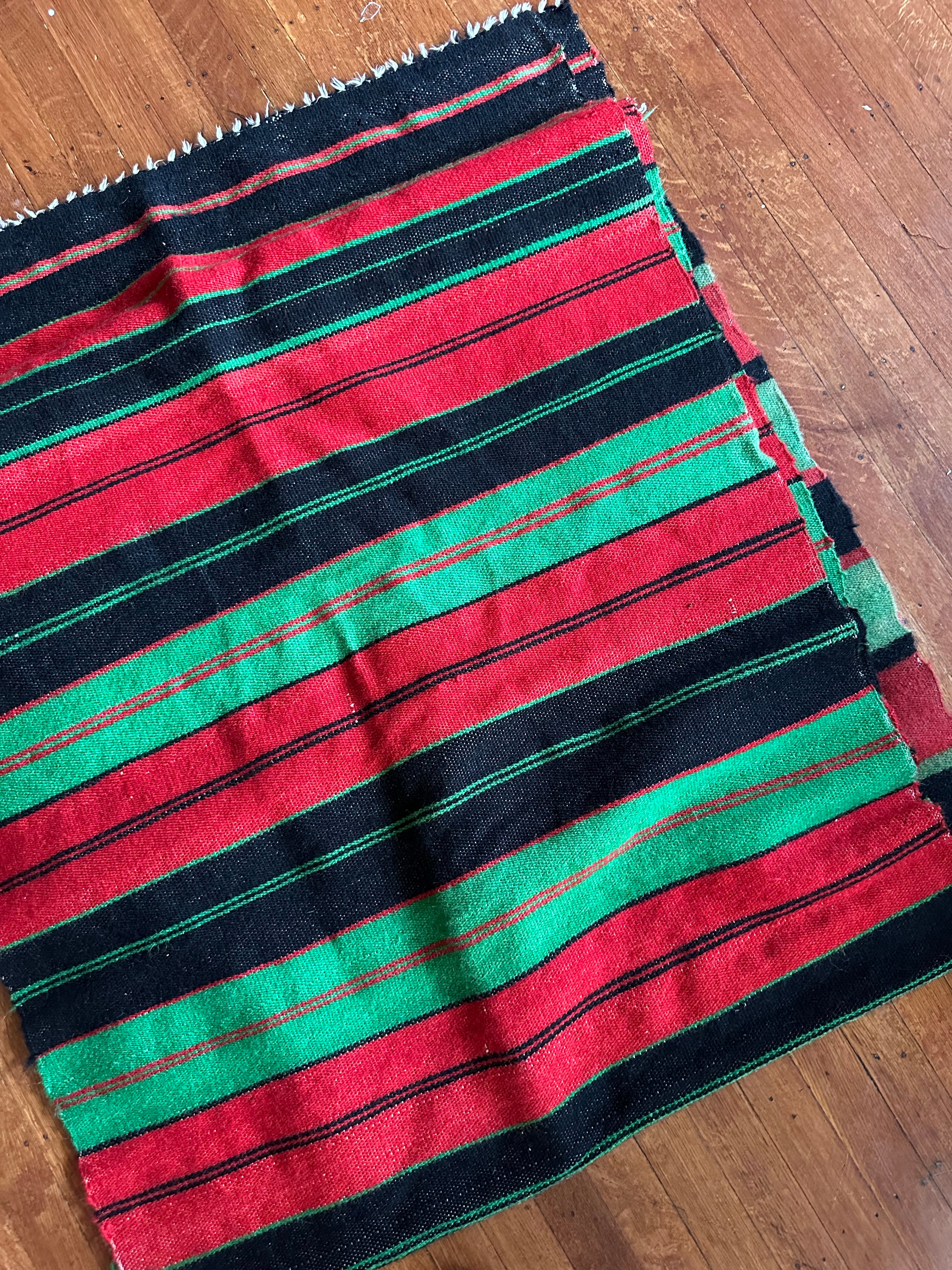 Vintage Woven Wool Central American Textile/Horse Blanket (1970’s) (Please Select)