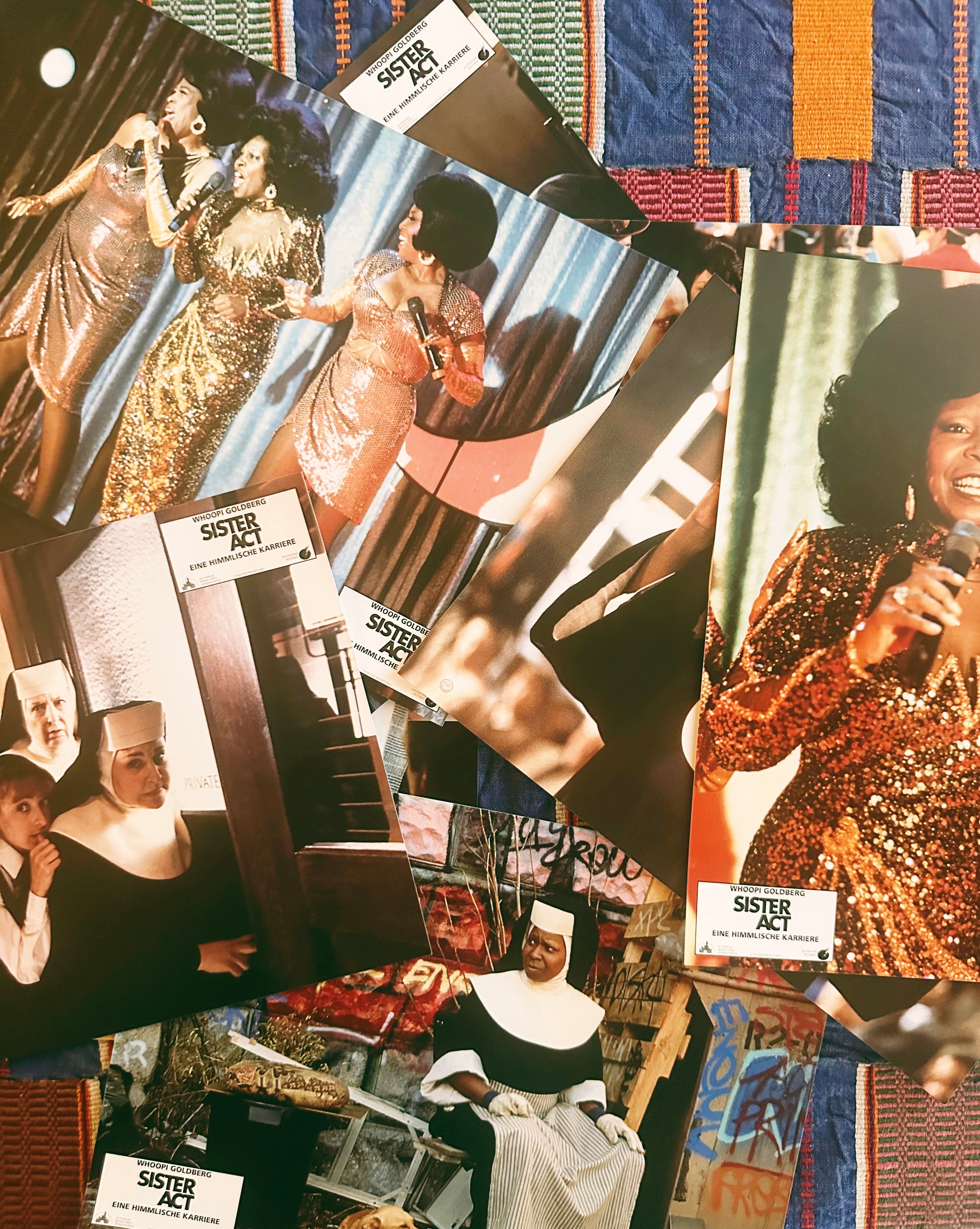 Vintage “Sister Act” Lobby Card Posters (1992)