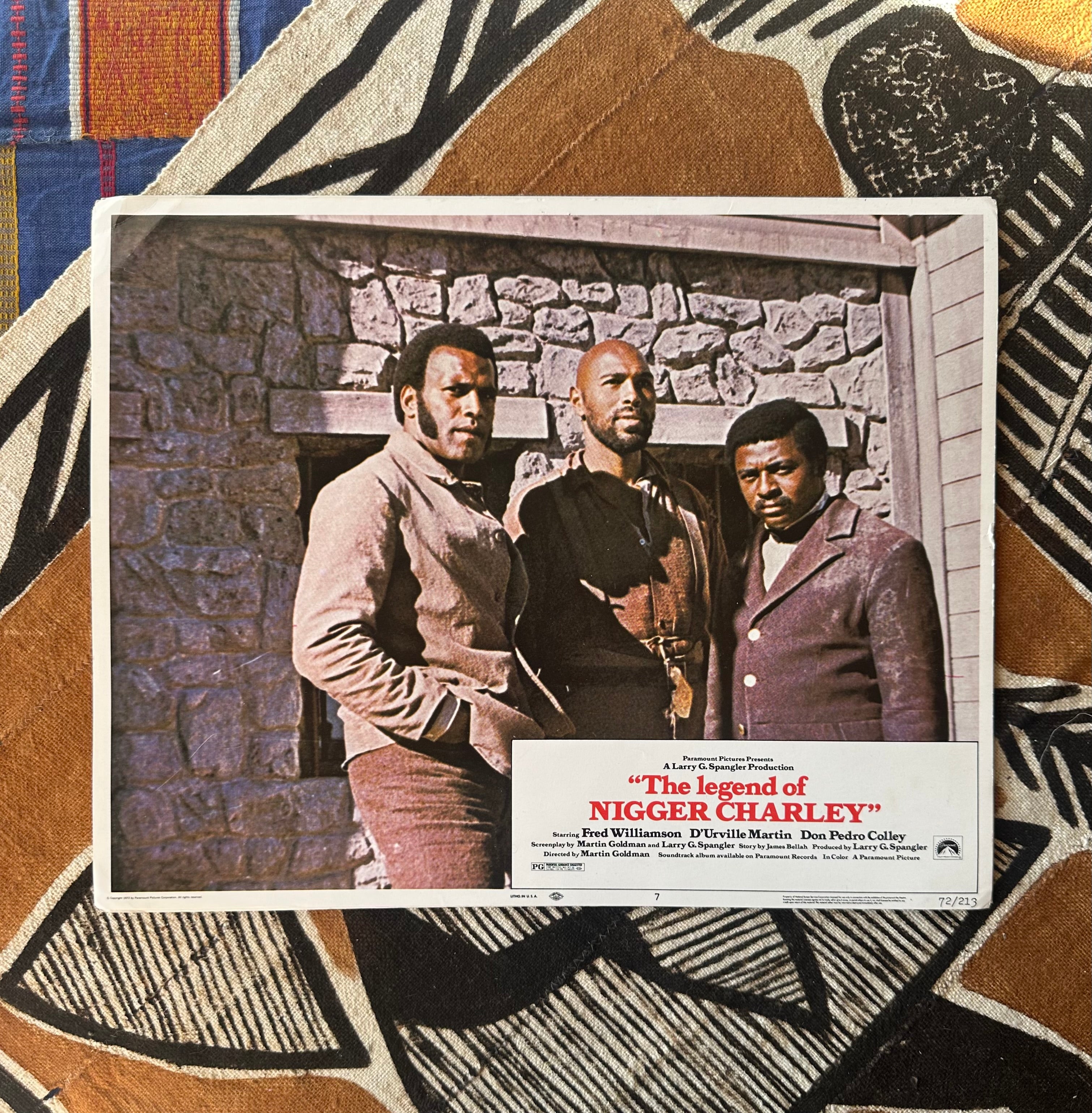 Vintage “The Legend of Nigger Charley” Lobby Cards (Please Select)