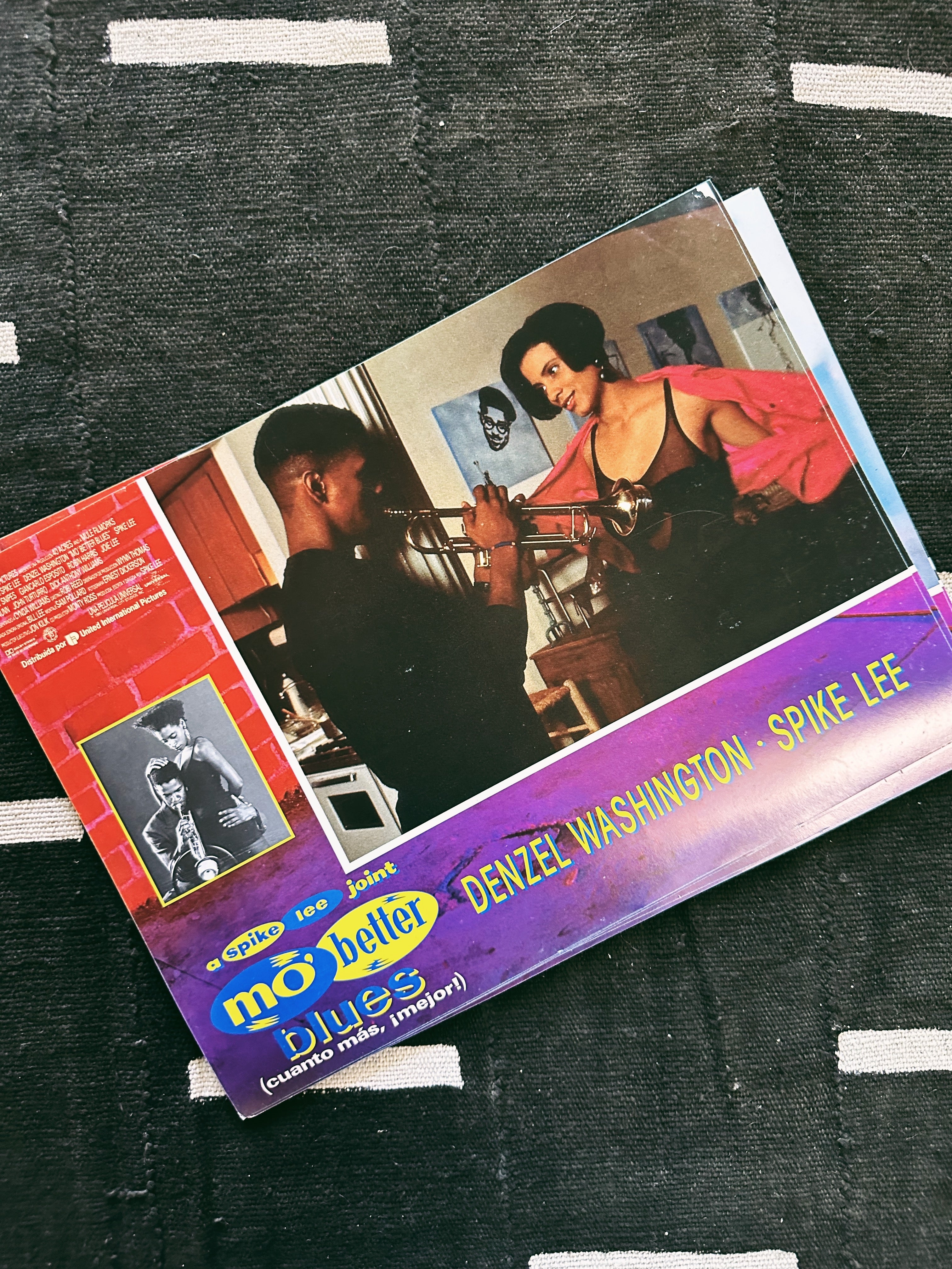 Vintage Spike Lee "Mo Better Blues” Promotional Lobby Prints (Spanish, 1990)