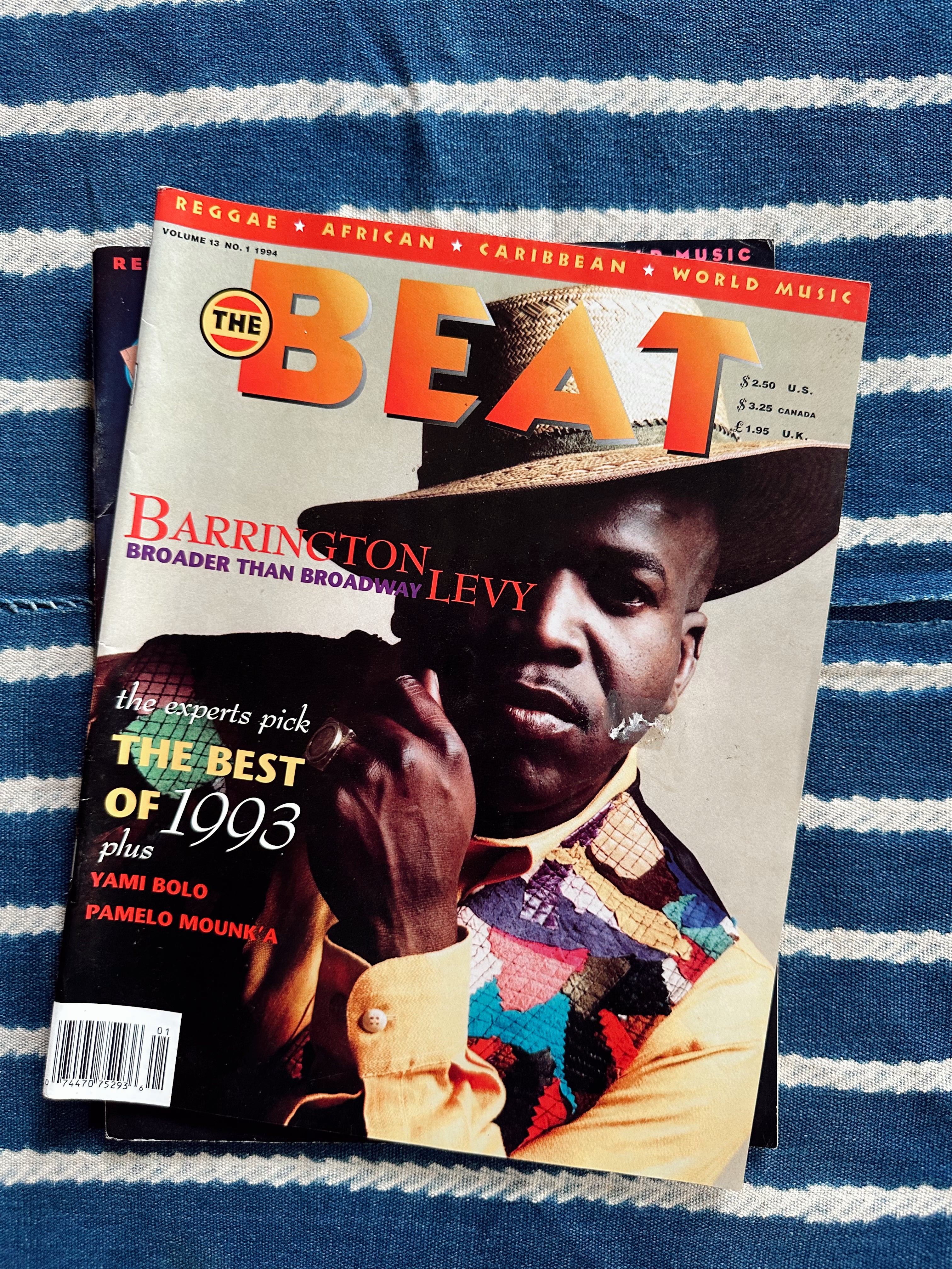 Vintage The Beat Reggae Magazine // Please Select
