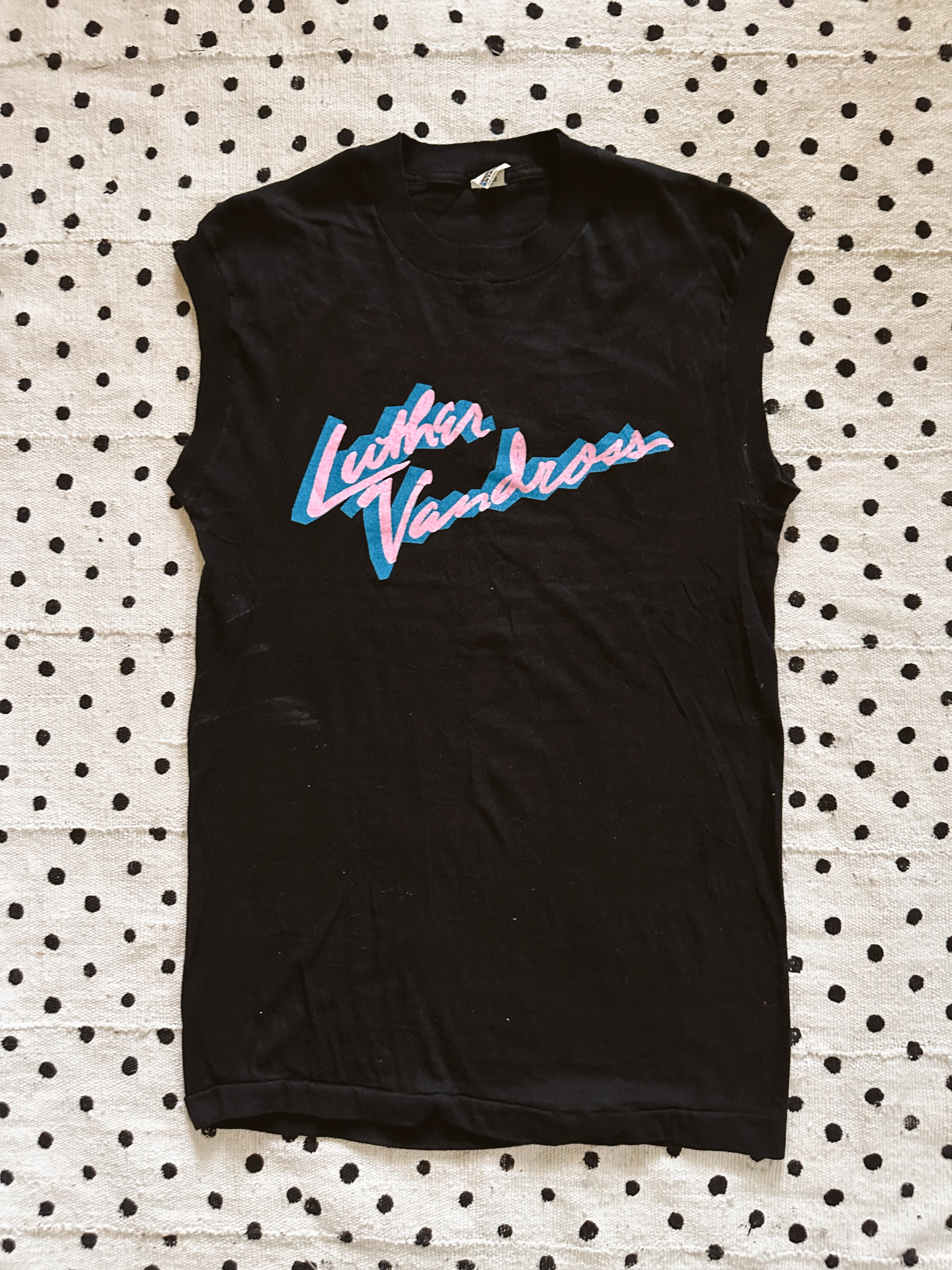 Vintage Luther Vandross “Busy Body” Concert Shirt (1984)