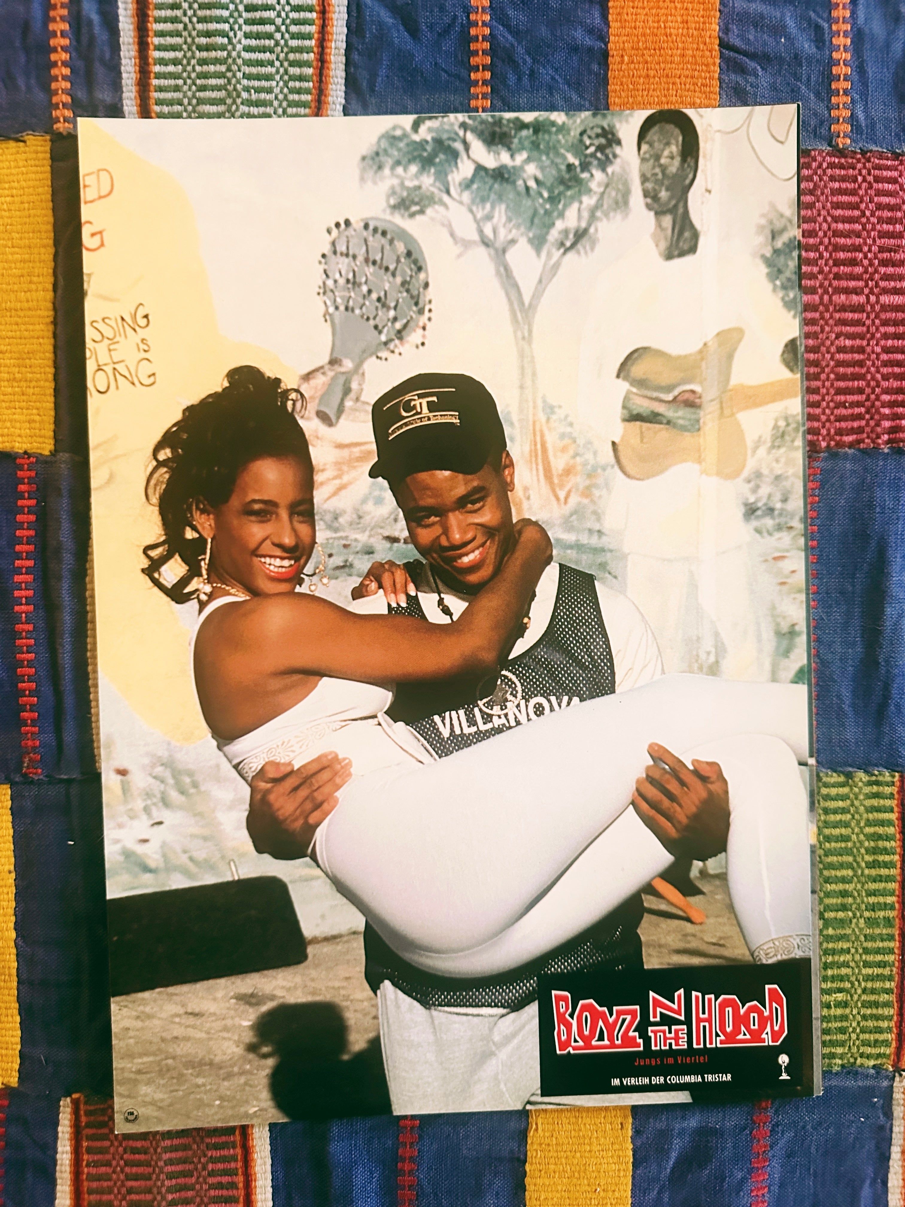 Vintage “Boyz In The Hood" Promotional Lobby Card Posters (Spanish, 1991)