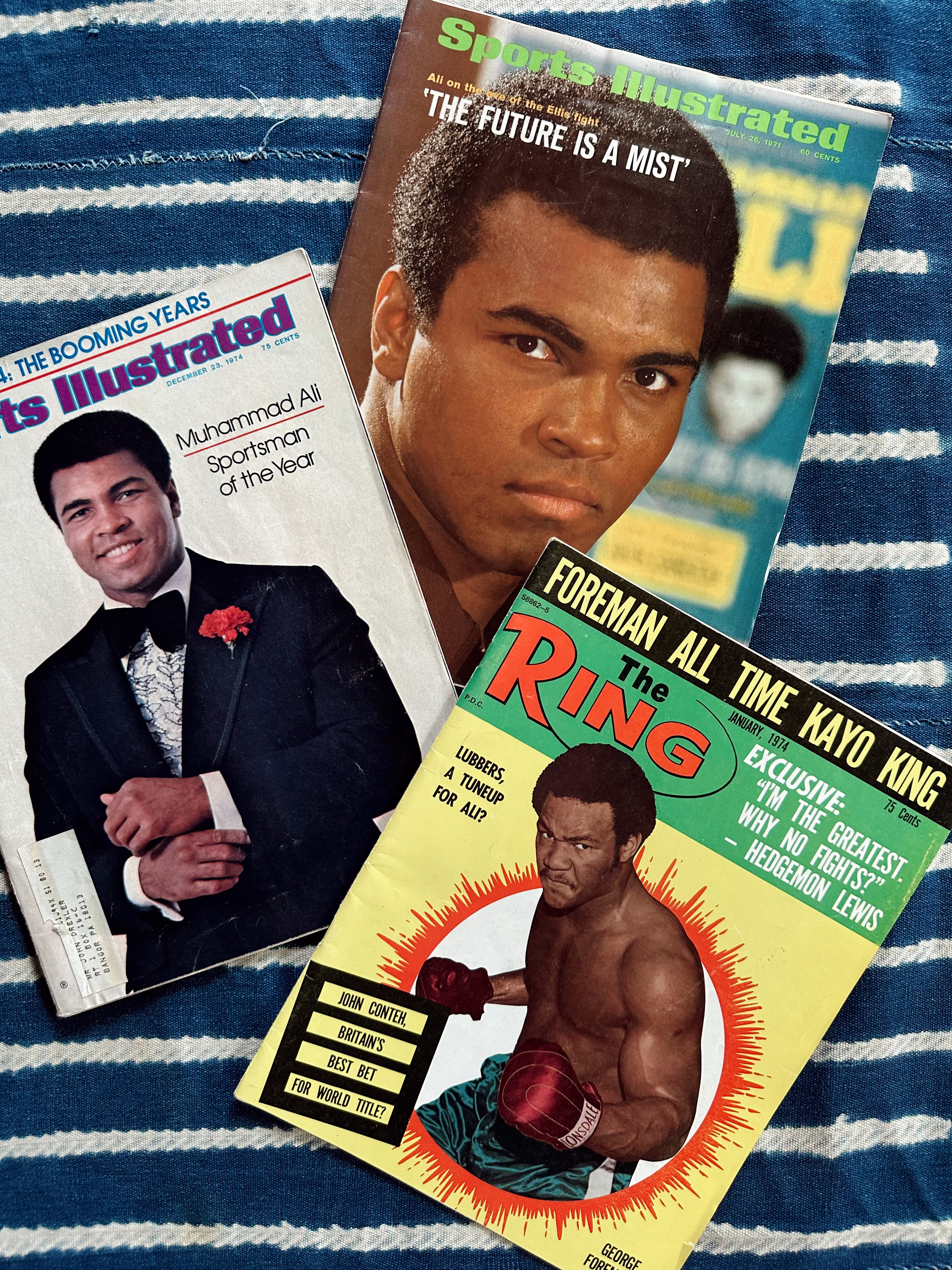Vintage Boxing Magazine Issues (Please Select)