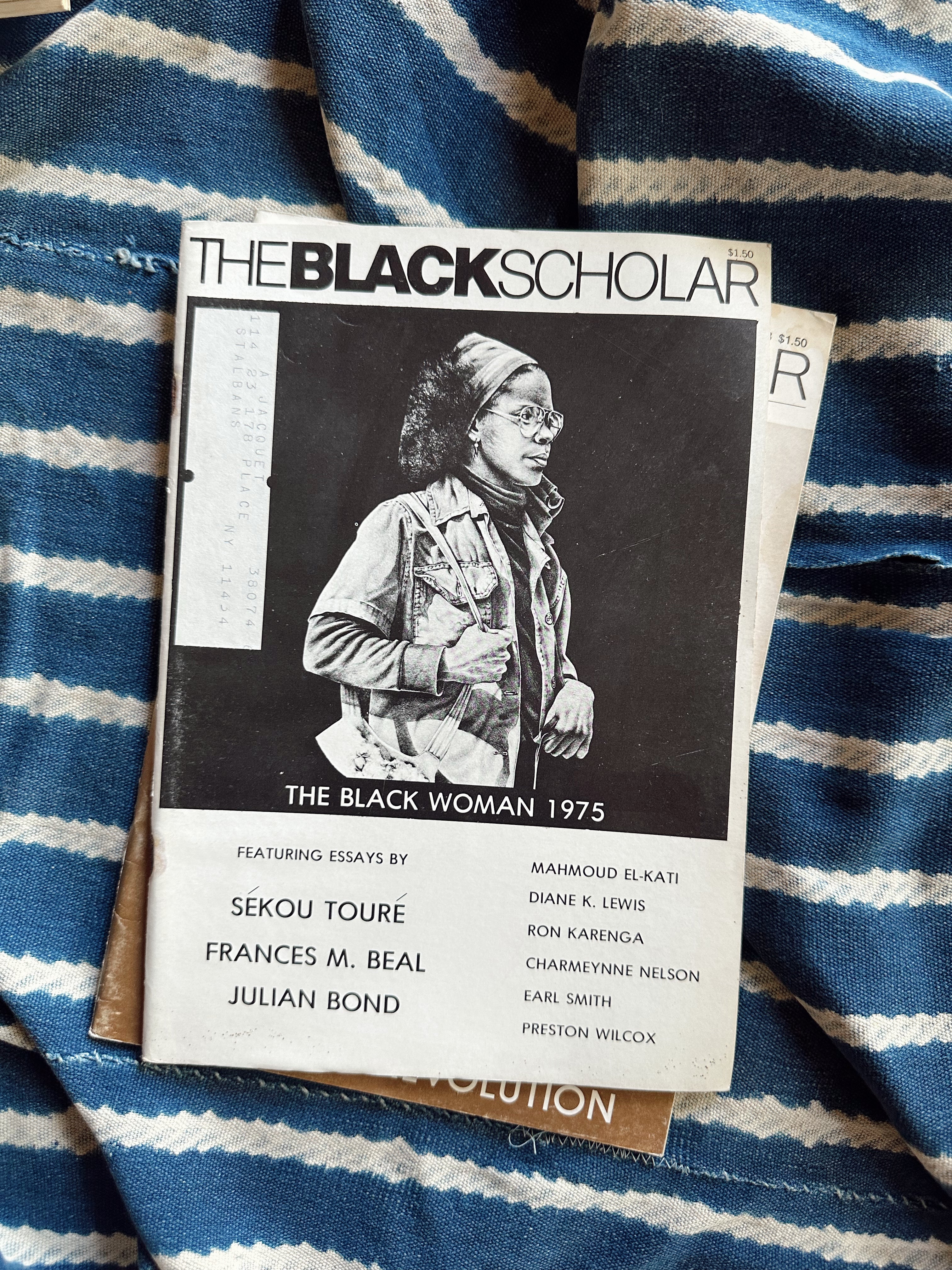 Vintage Black Scholar Journal Issues (Please Select)
