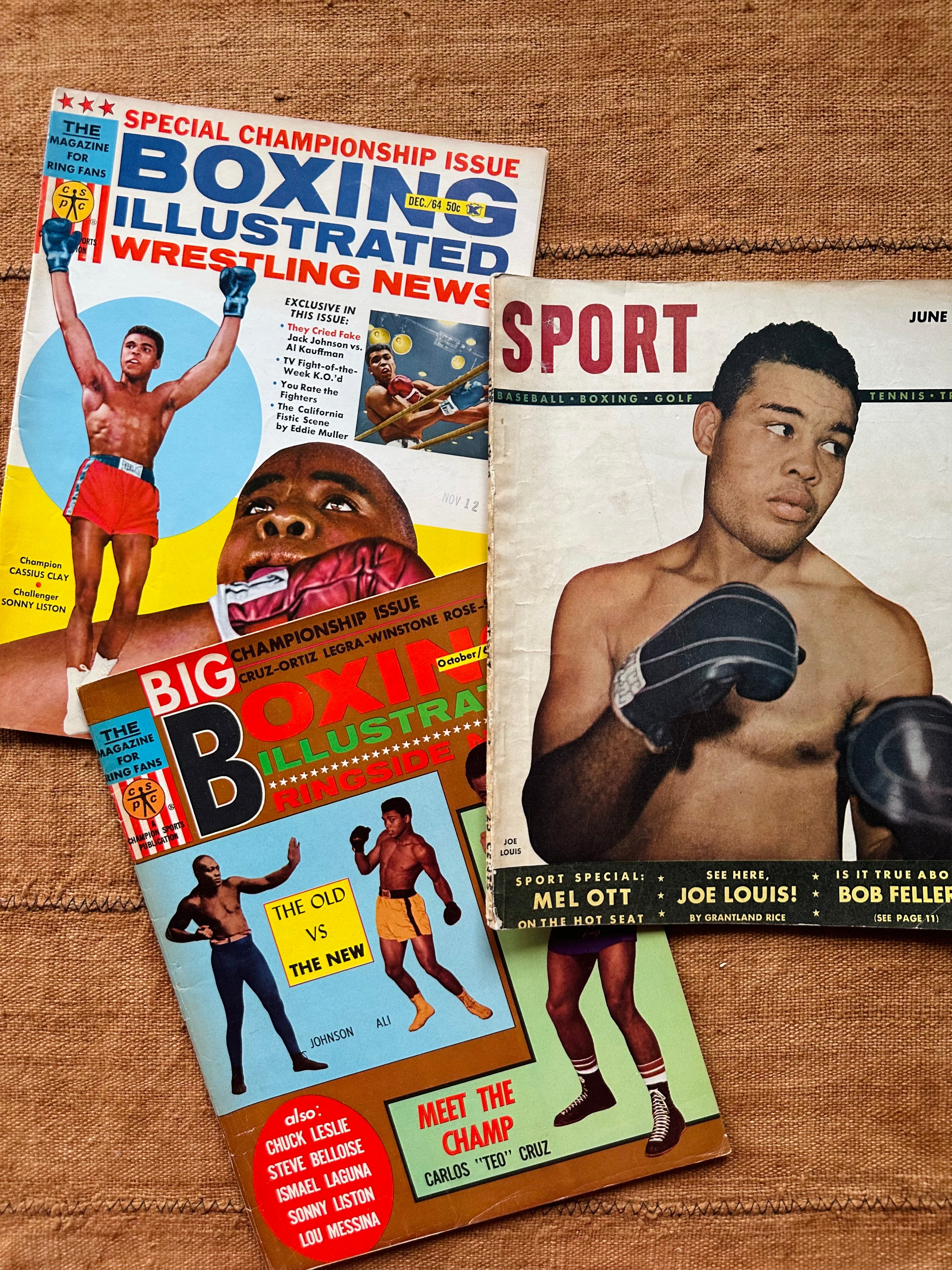 Vintage Boxing Magazine Issues