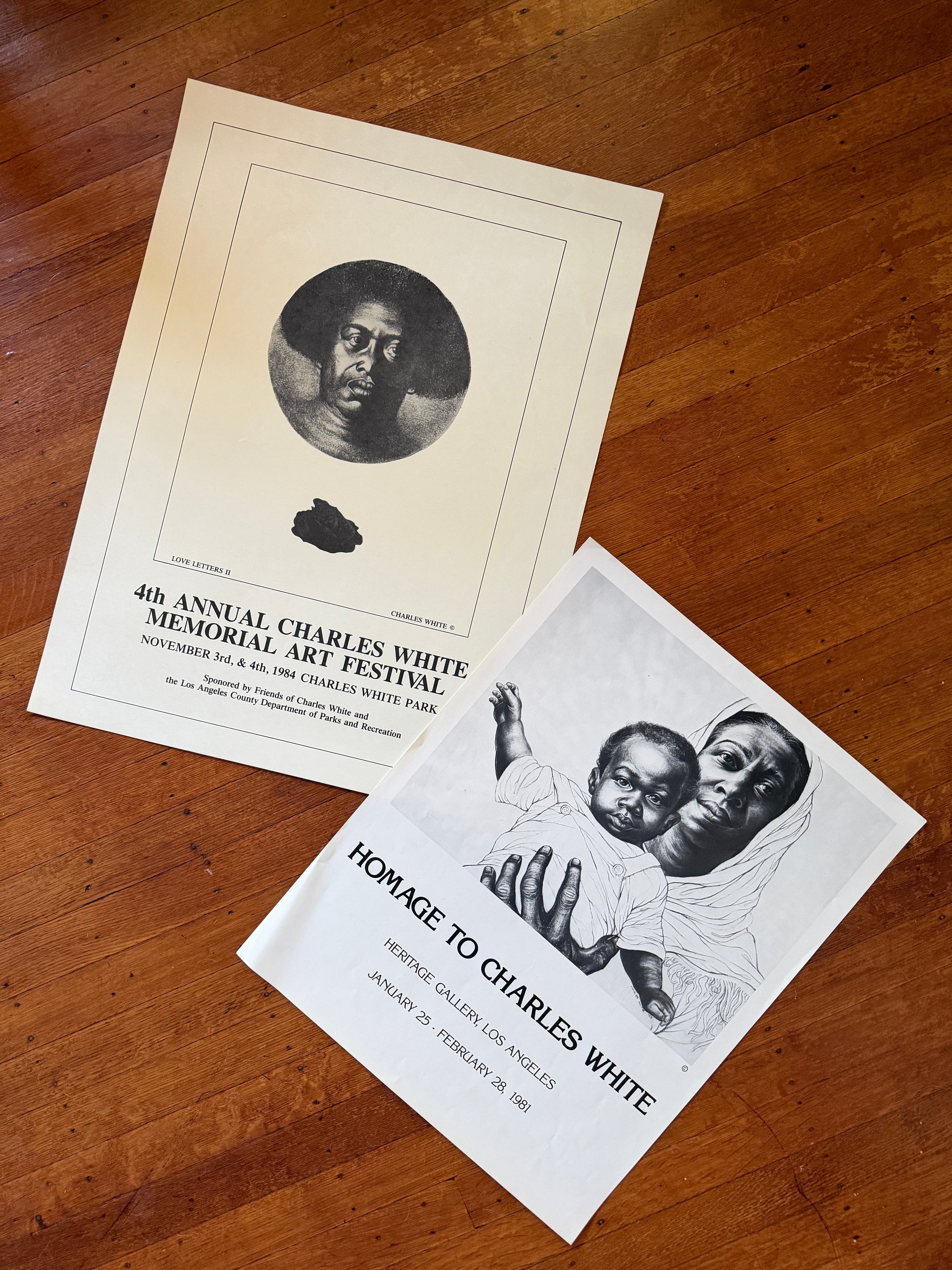 Vintage & Rare Charles White Original Prints (Los Angeles, 1980&