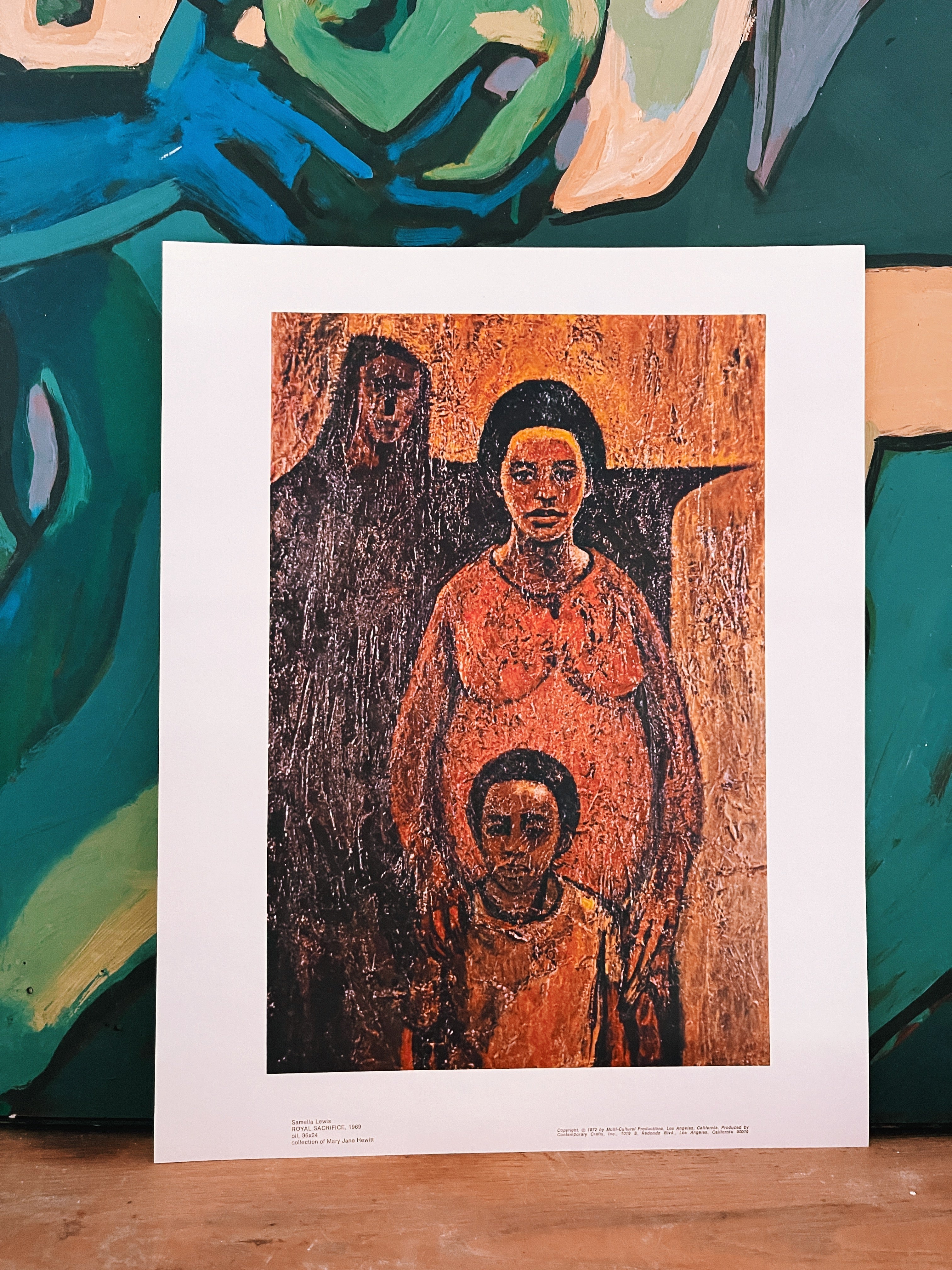 Vintage Samella Lewis Prints & Portfolio, 1972 (Please Select)