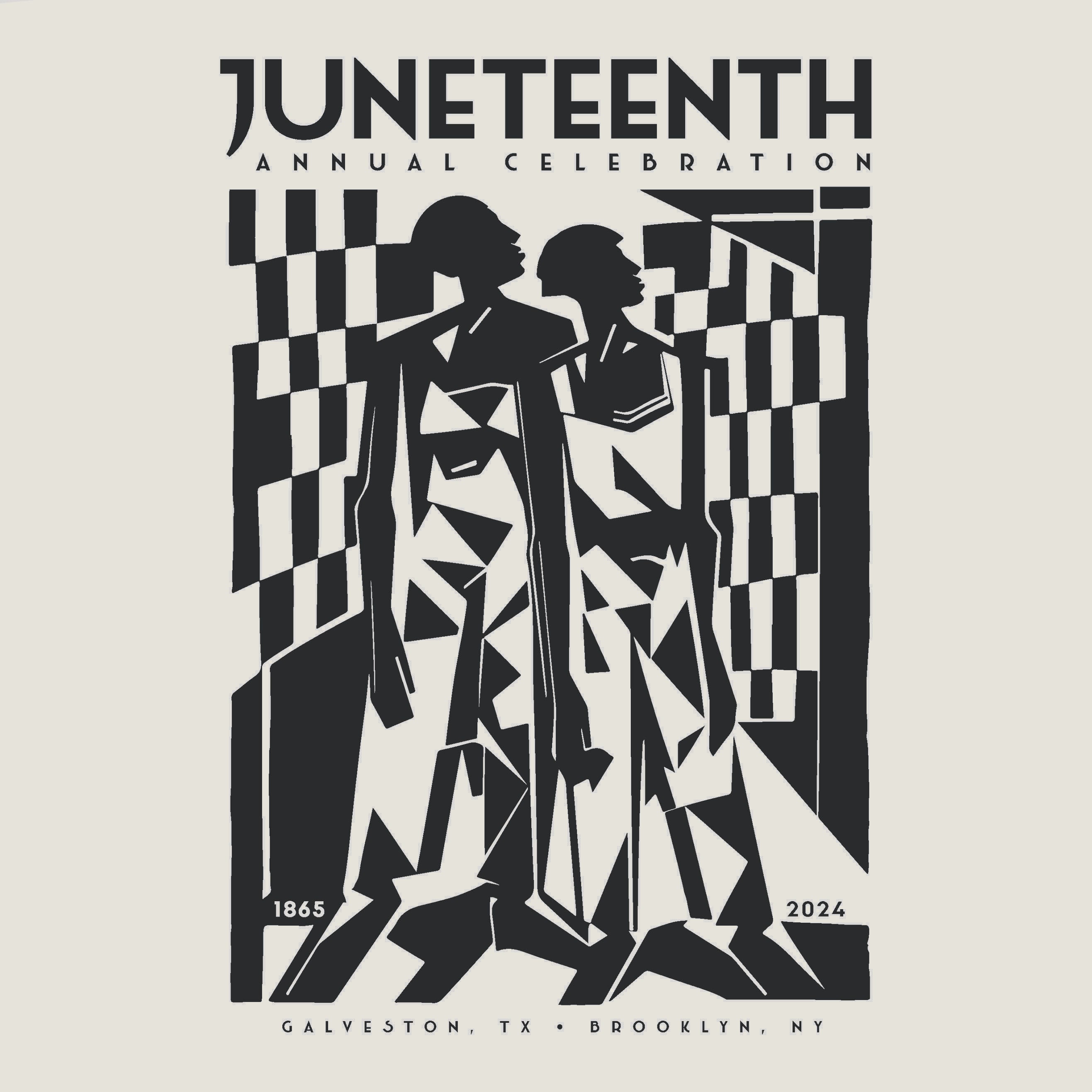 Juneteenth 2024 T-Shirt in Creme