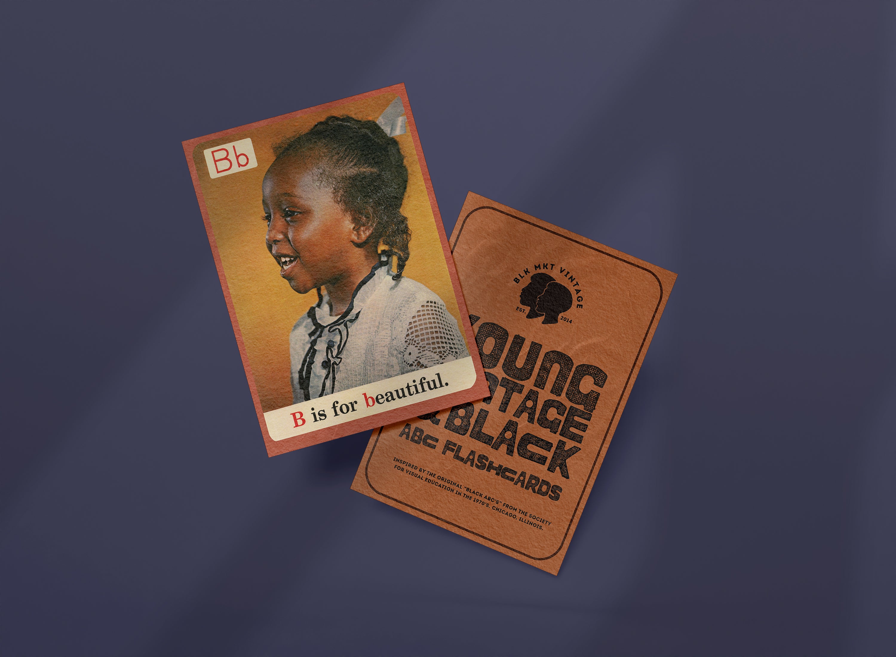 Young, Vintage & Black Flashcard -- Full Set of 26 (Pre-Order)