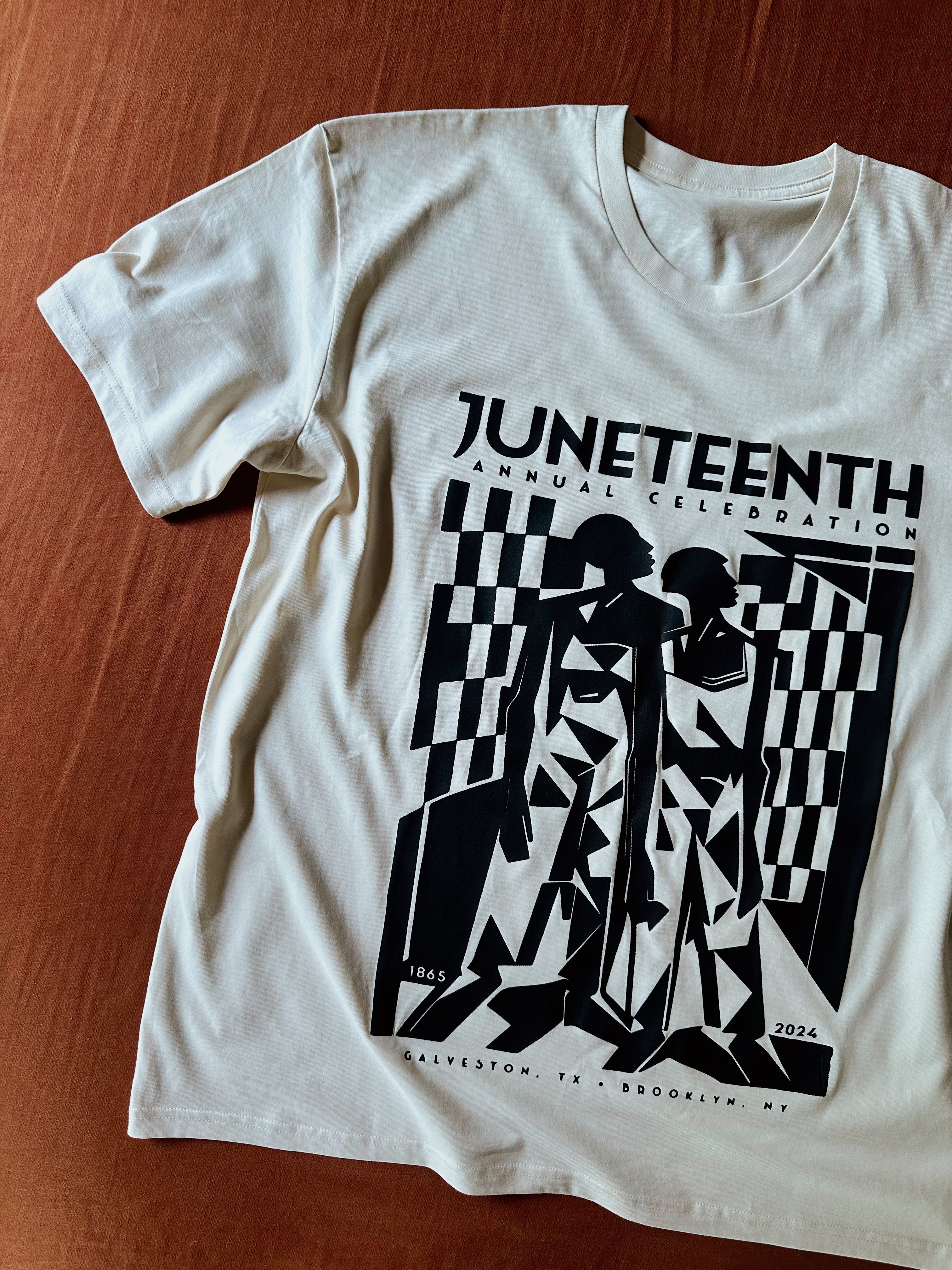 Juneteenth 2024 T-Shirt in Creme