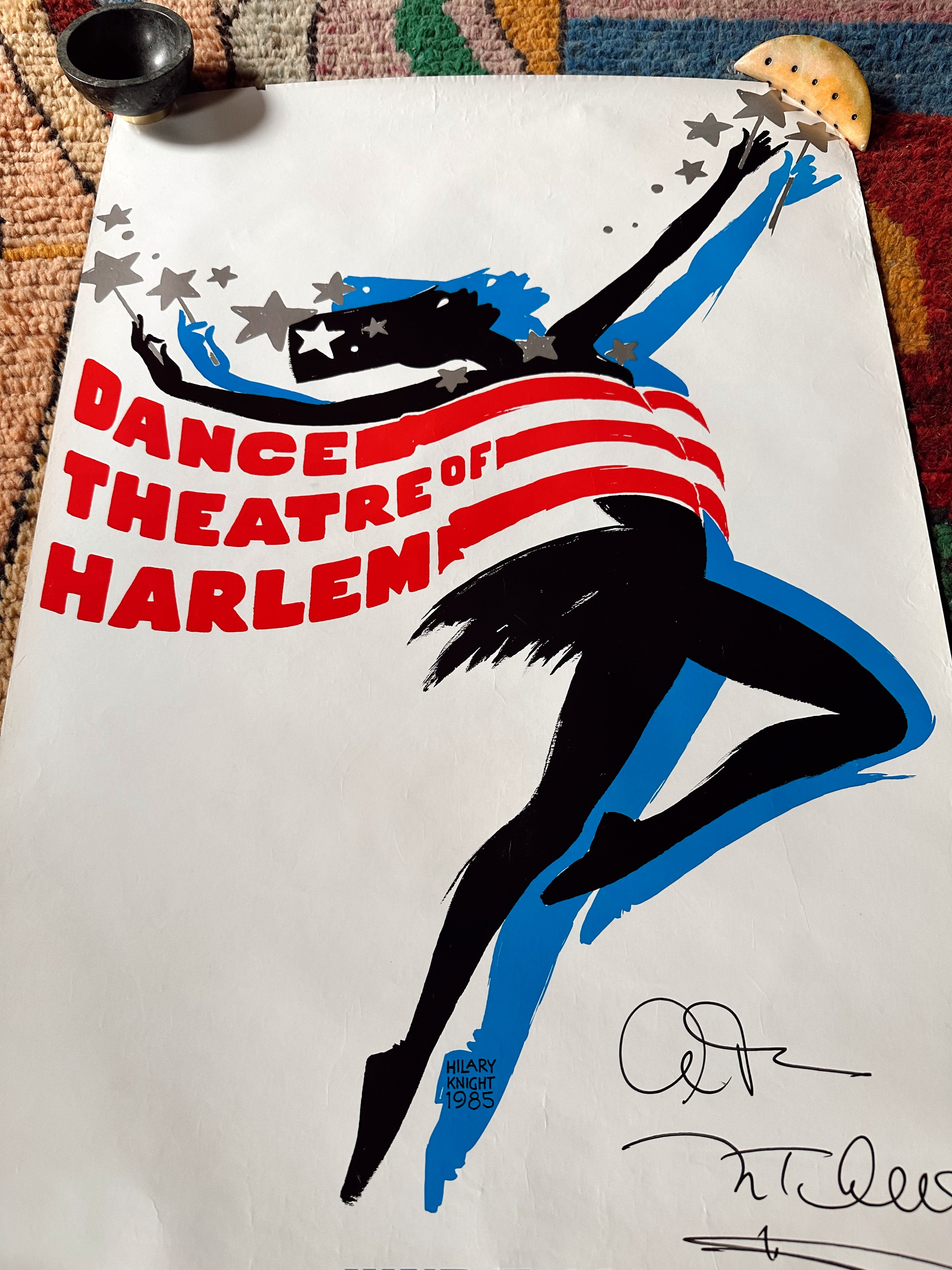 Vintage SIGNED Rare Dance Theatre of Harlem Poster (1985)
