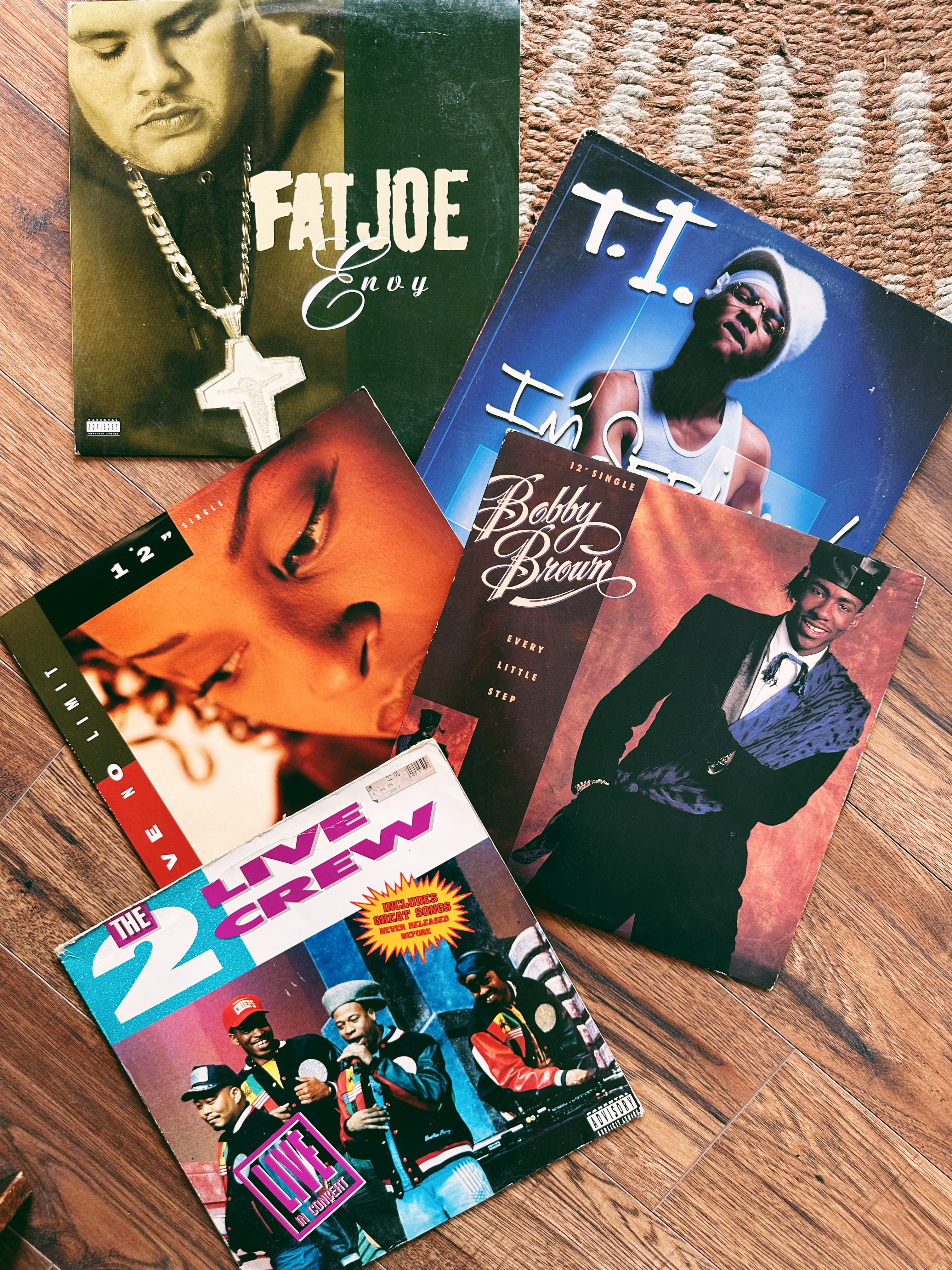Vintage Assorted 90’s R&B and Rap Vinyl (Please Select)