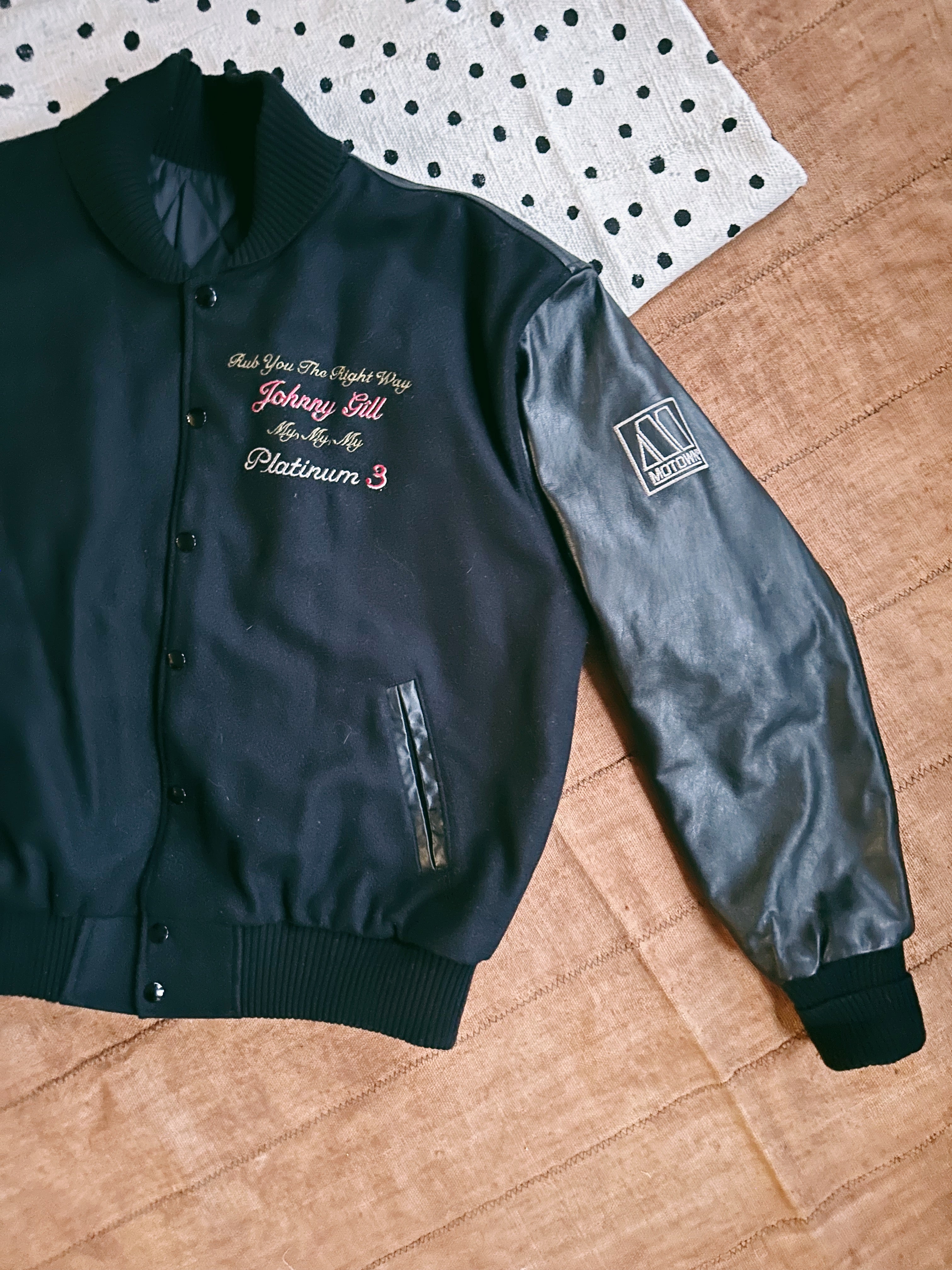 Vintage Johnny Gill - Platinum 2 Tour Crew Jacket