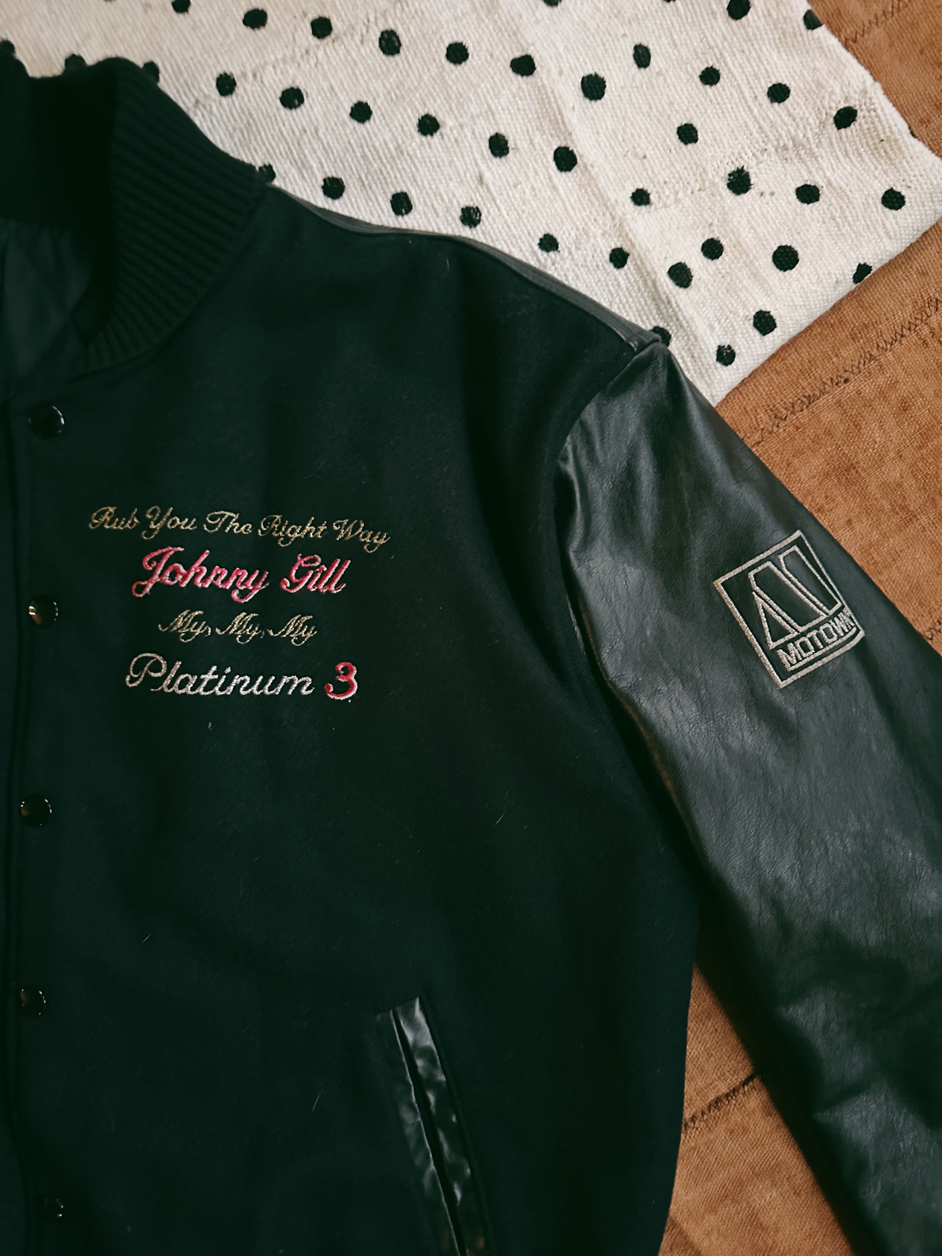 Vintage Johnny Gill - Platinum 2 Tour Crew Jacket