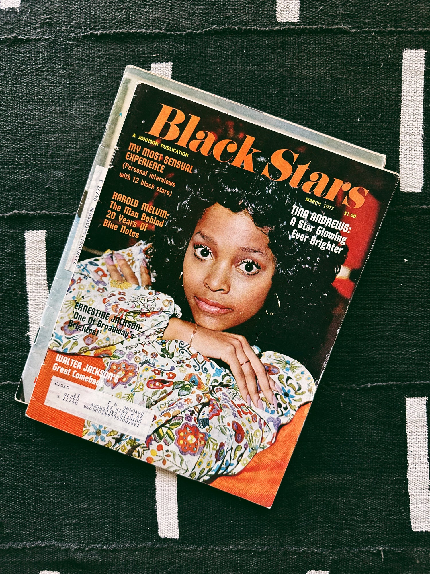 Vintage 1970’s Black Stars Magazines (Please Select)