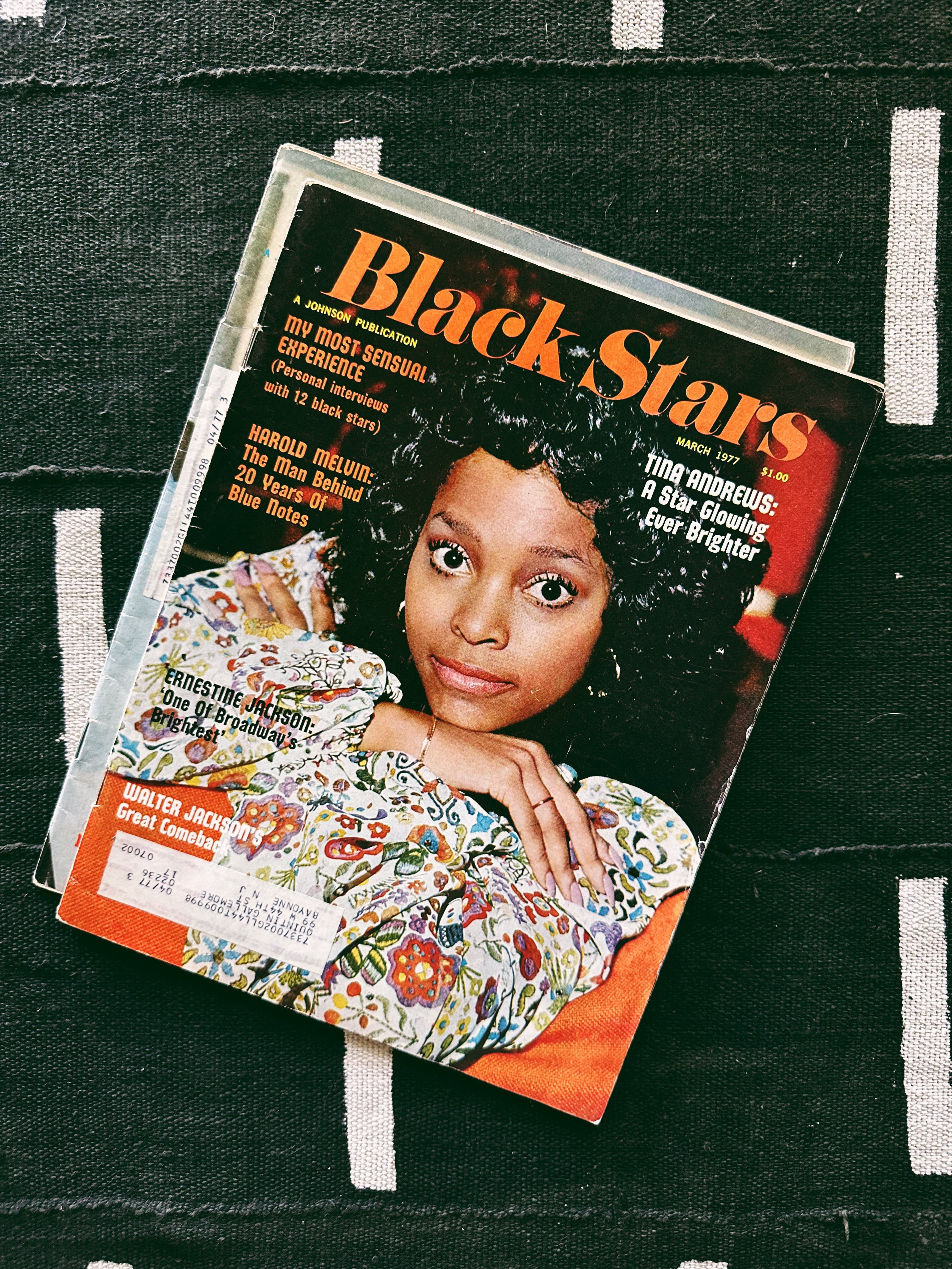 Vintage 1970’s Black Stars Magazines (Please Select)