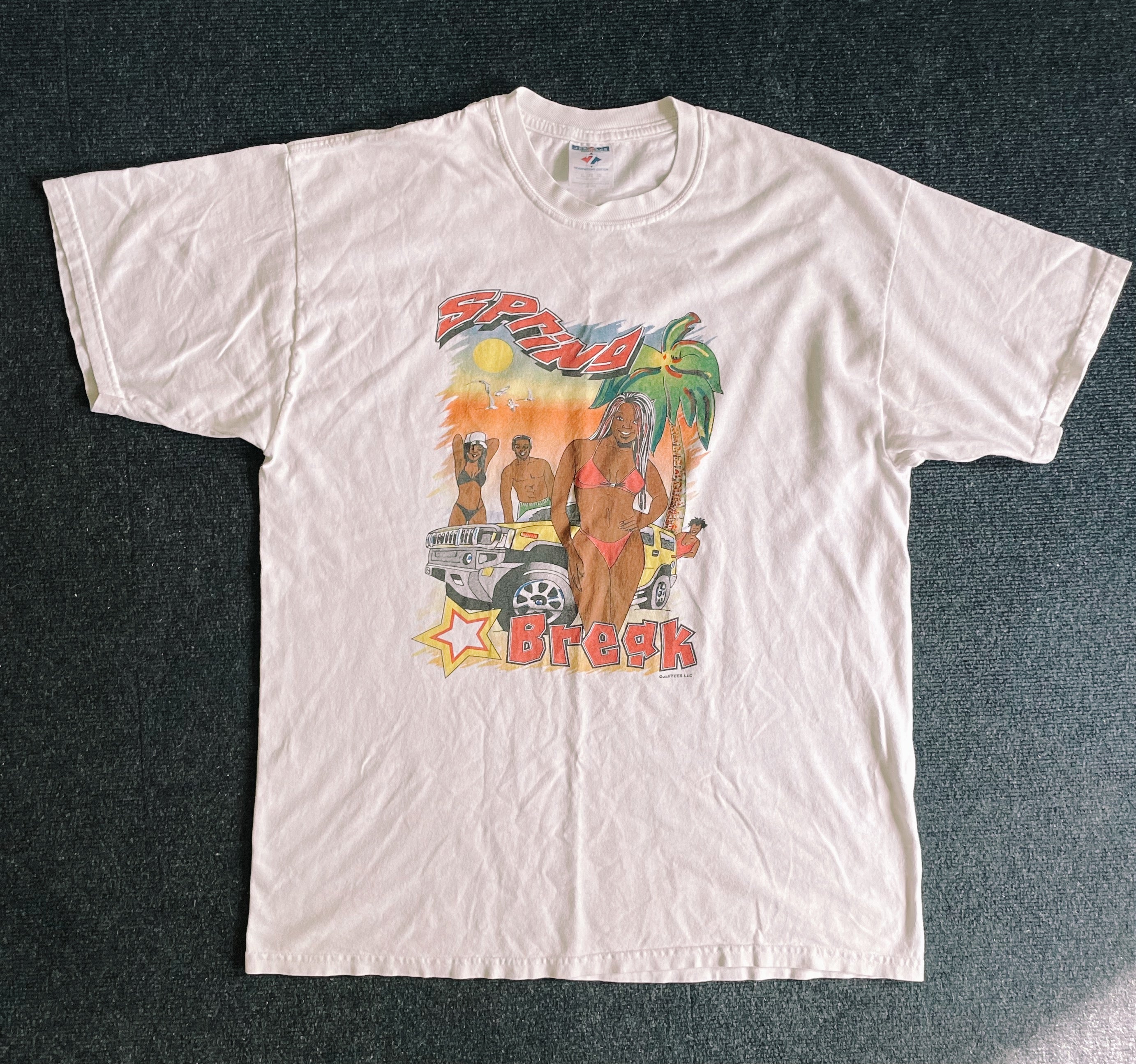 Vintage Black Spring Break Tshirt (2004)