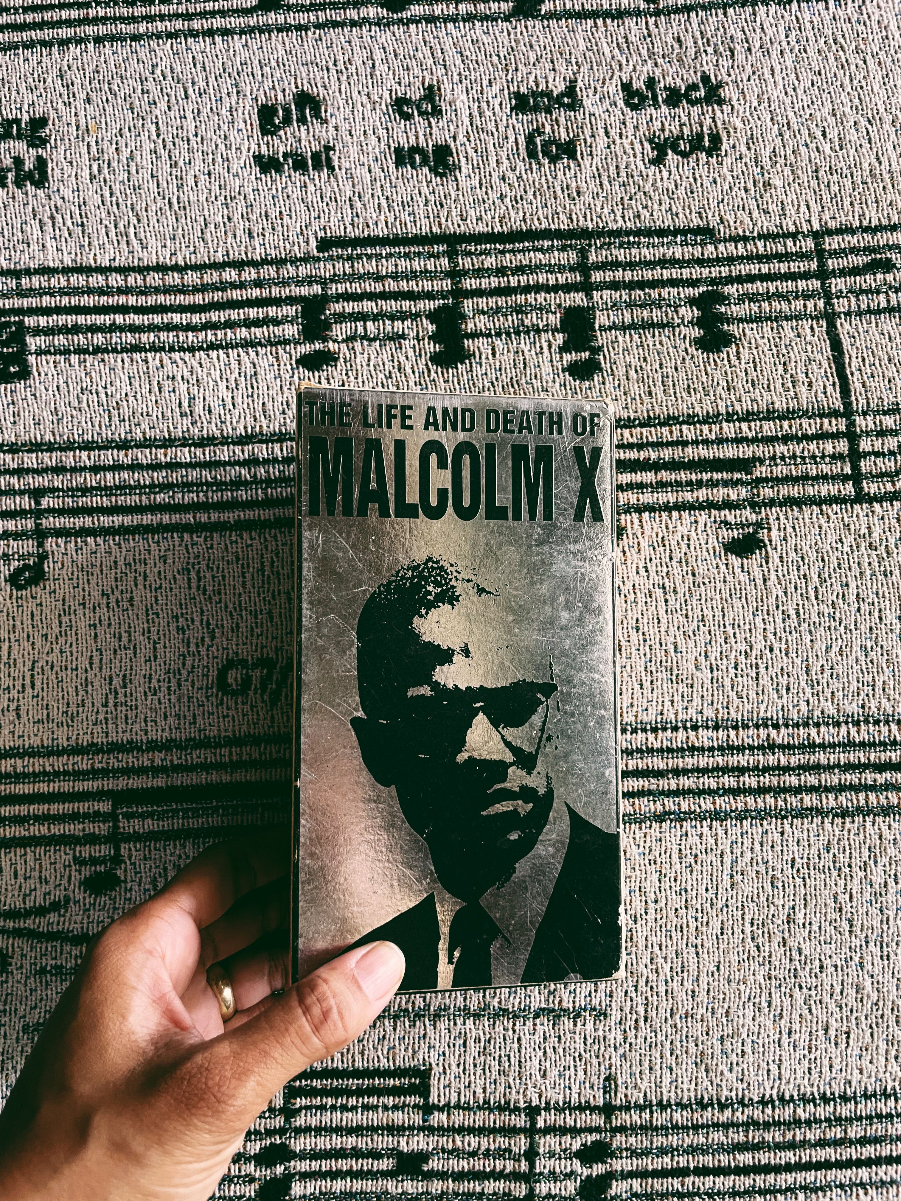 Vintage “The Life and Death of Malcolm X" VHS Set (1992)