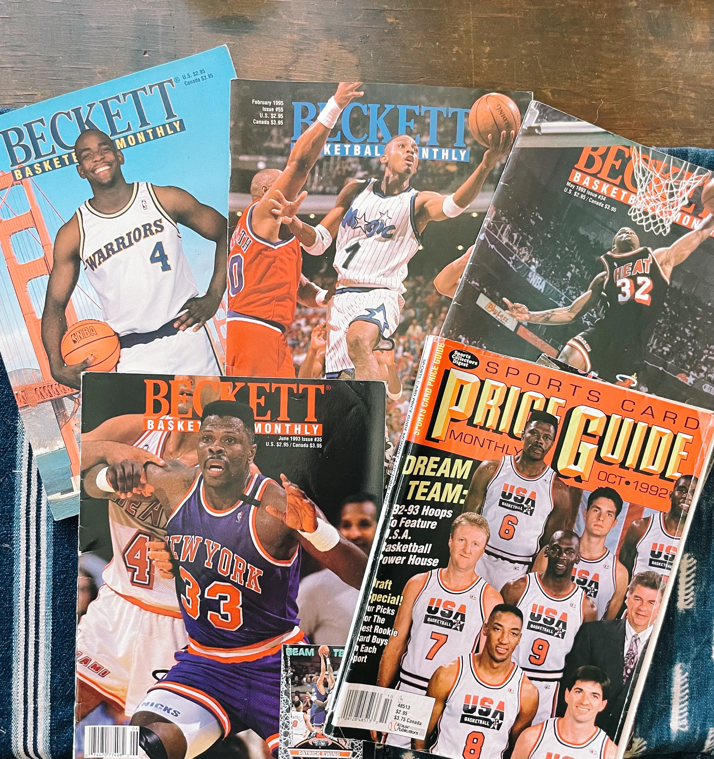 Vintage Assorted Sports Magazines (Please Select)