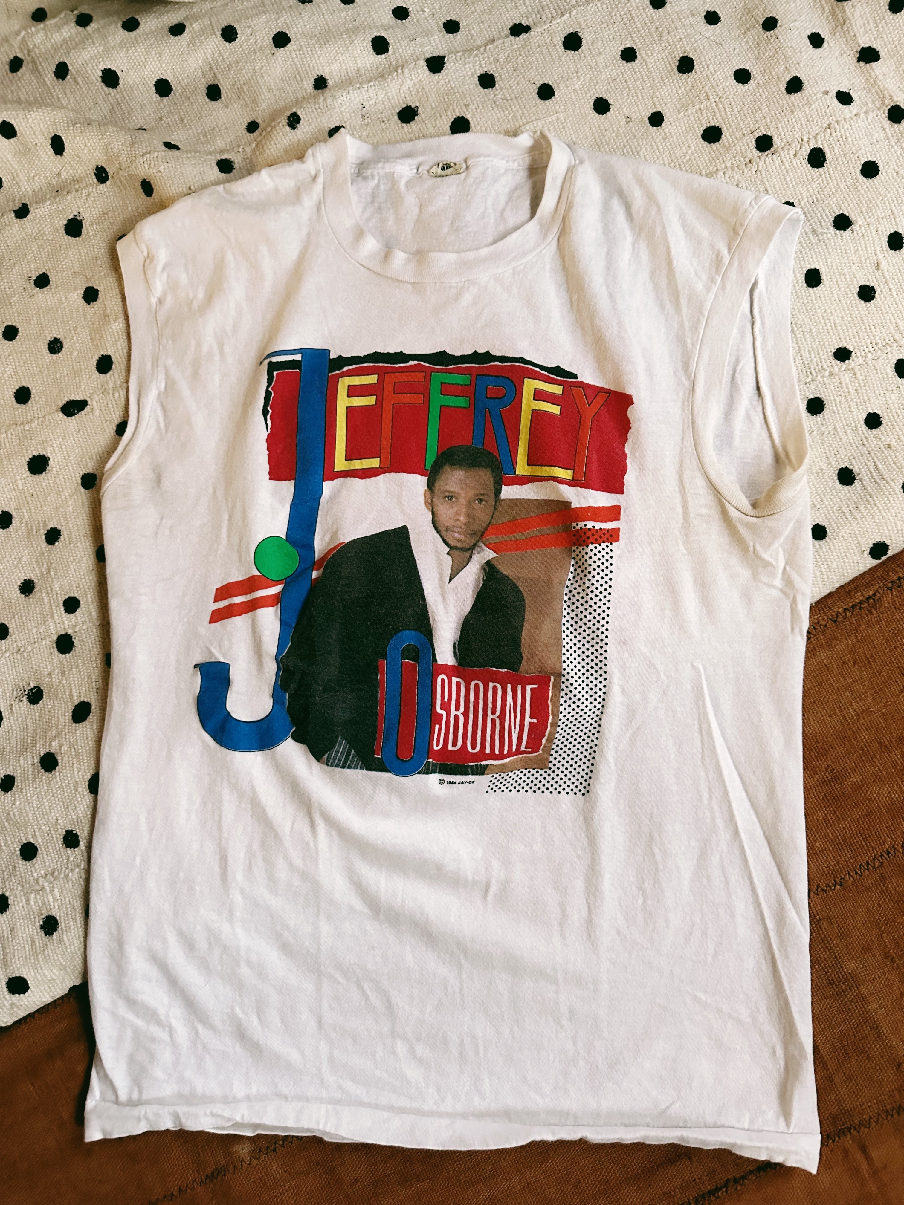 Vintage Jeffrey Osborne Concert Shirt (1984)