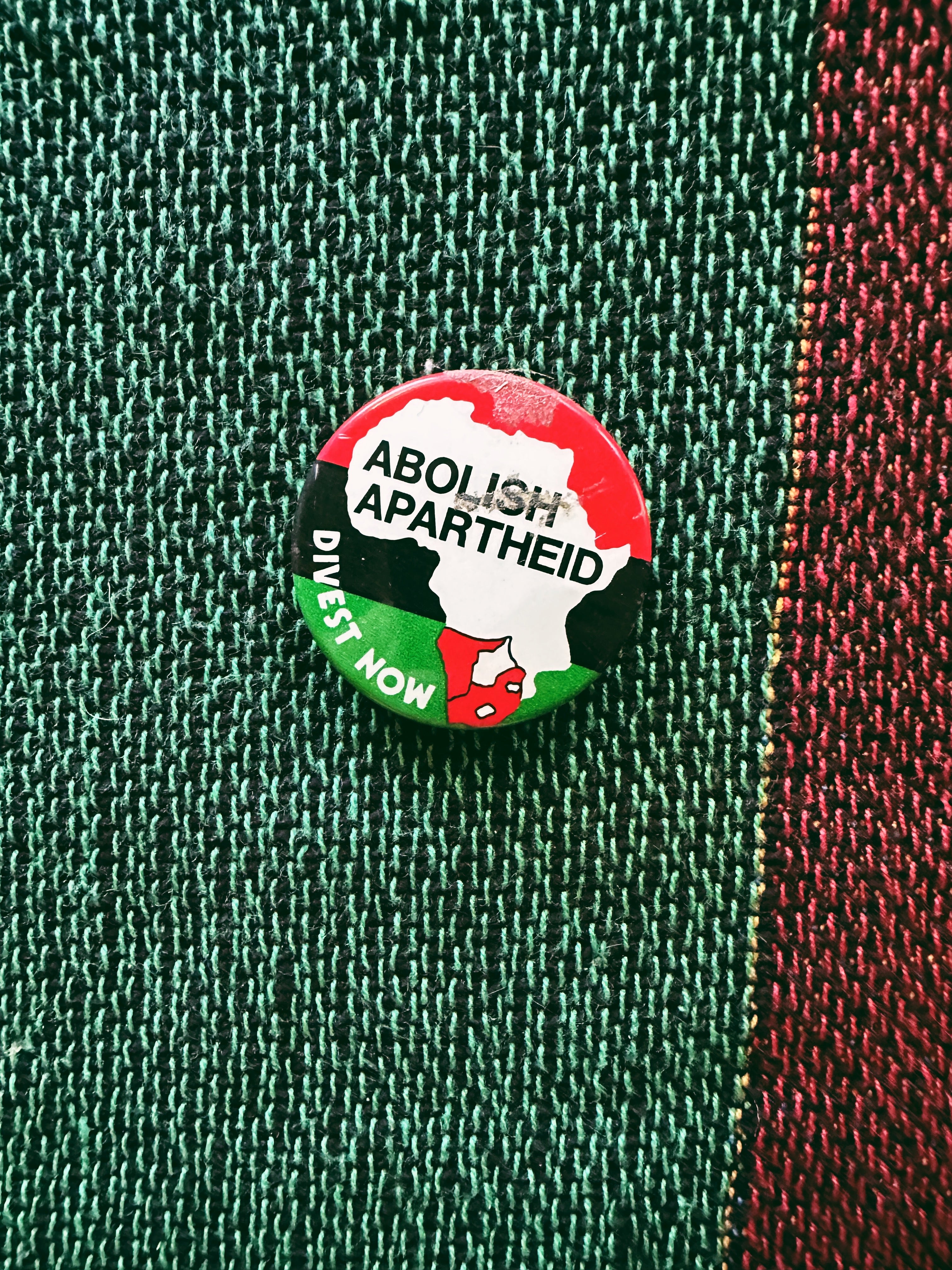 Vintage Afro-Liberation Political Pins (Please Select)