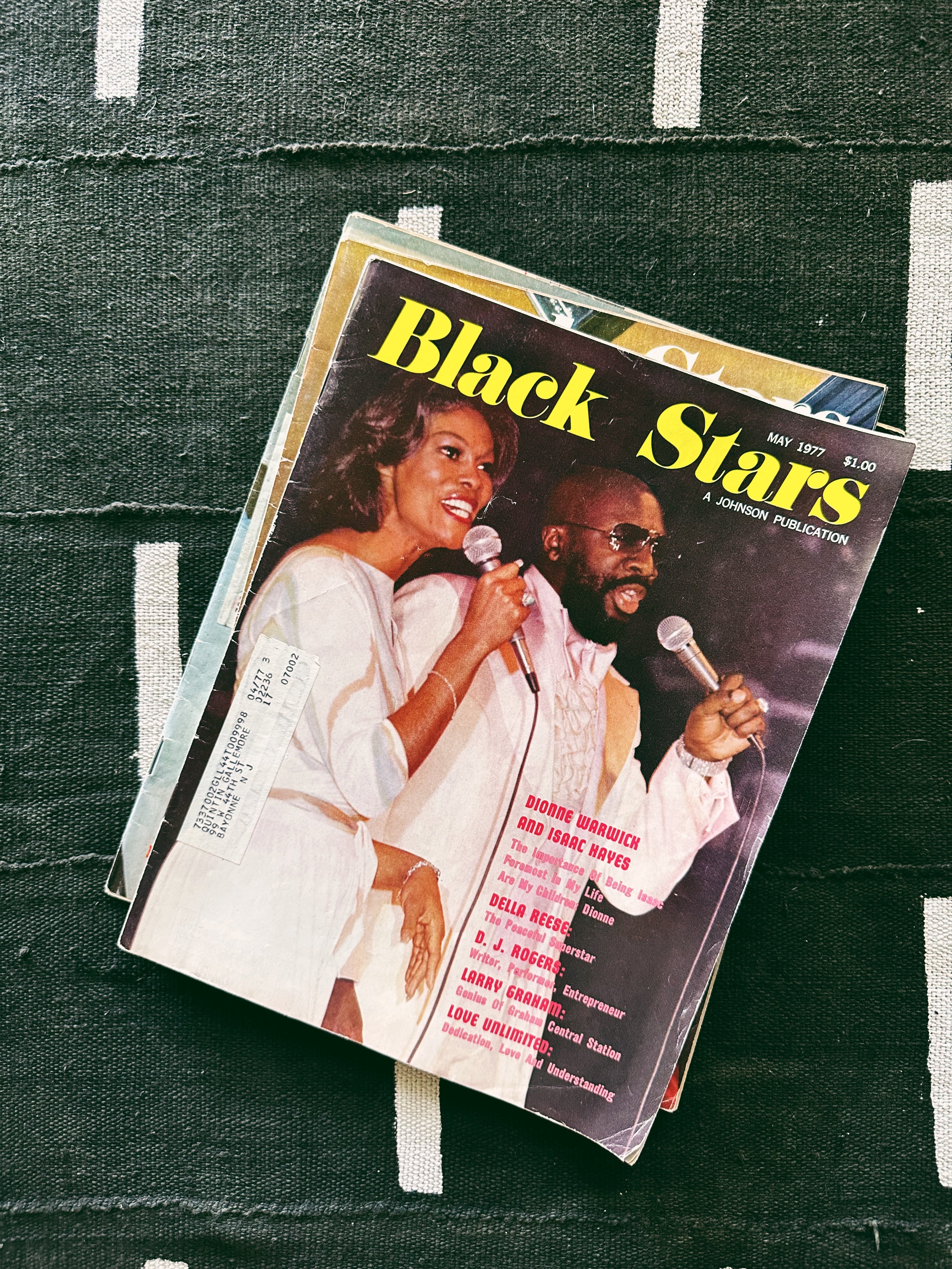 Vintage 1970’s Black Stars Magazines (Please Select)