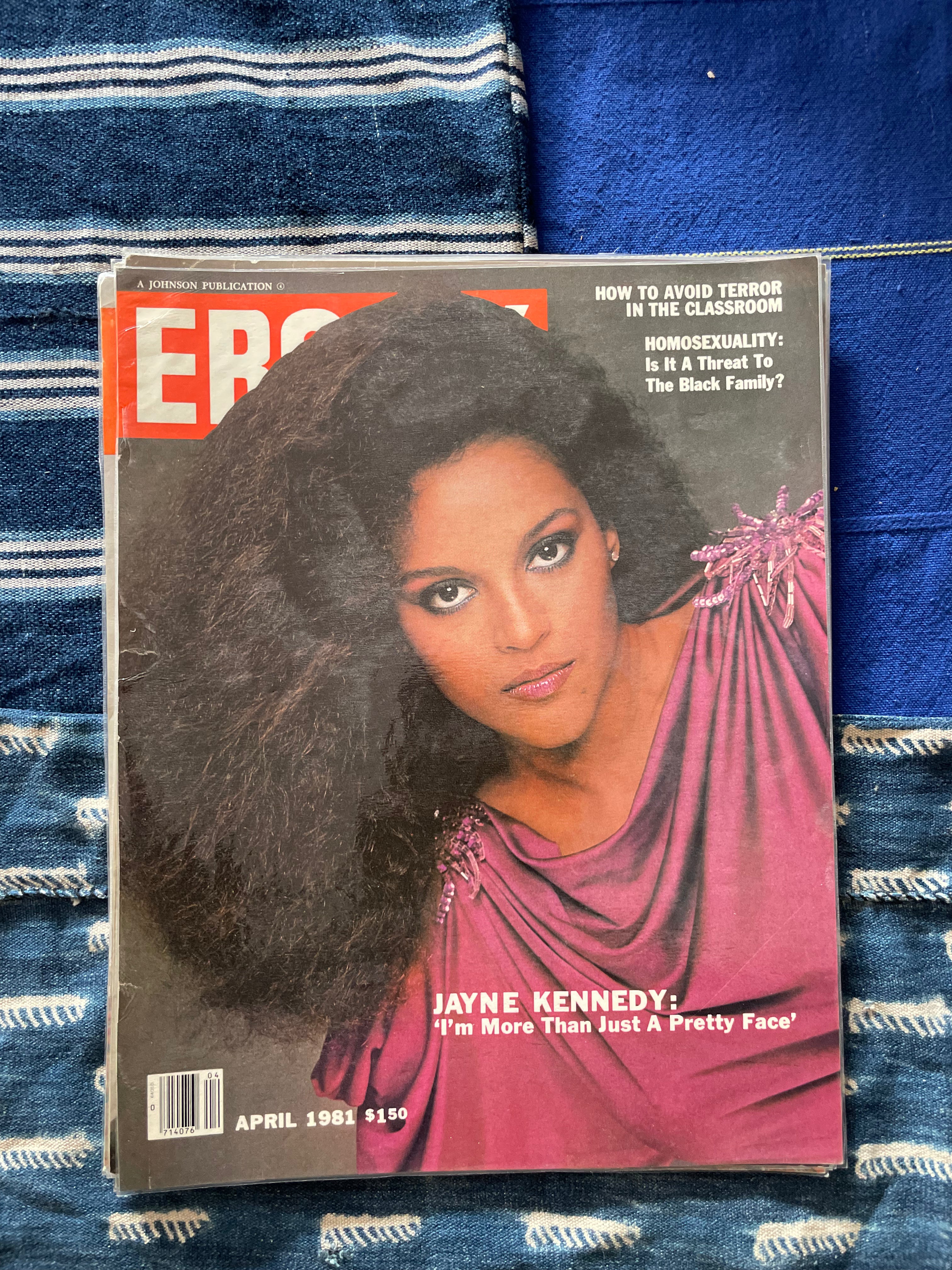 Vintage Ebony Magazine Laminated Cover (Please Select)