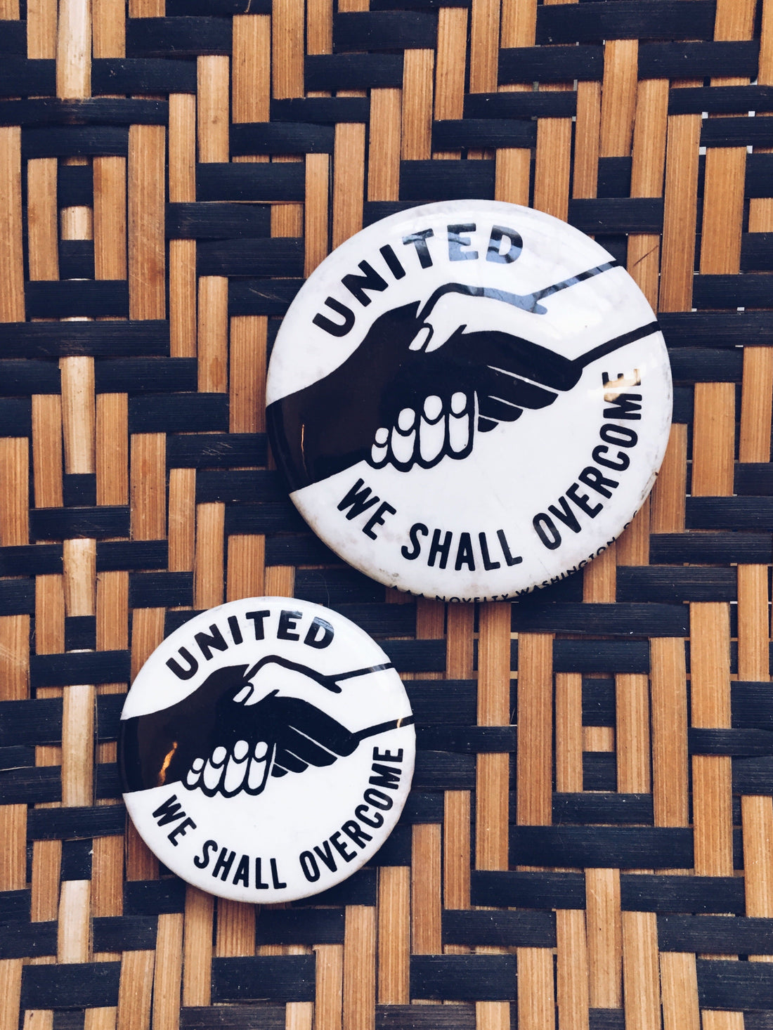 Vintage “We Shall Overcome” Pinback Button (1960’s)