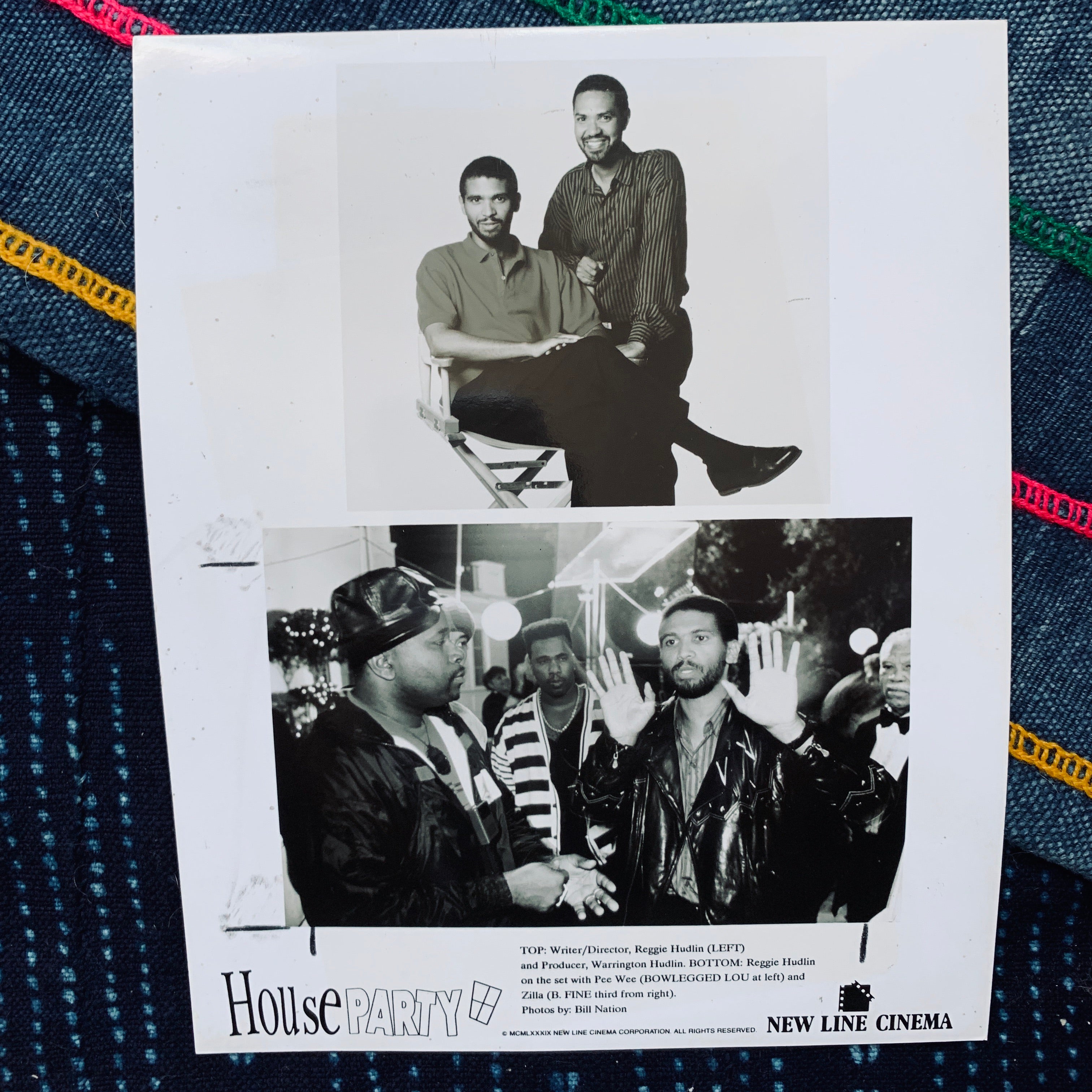 Vintage 90’s Cinema Studio Stills/Photos (Ice T, Whitney Houston, Bill Bellamy, etc.)