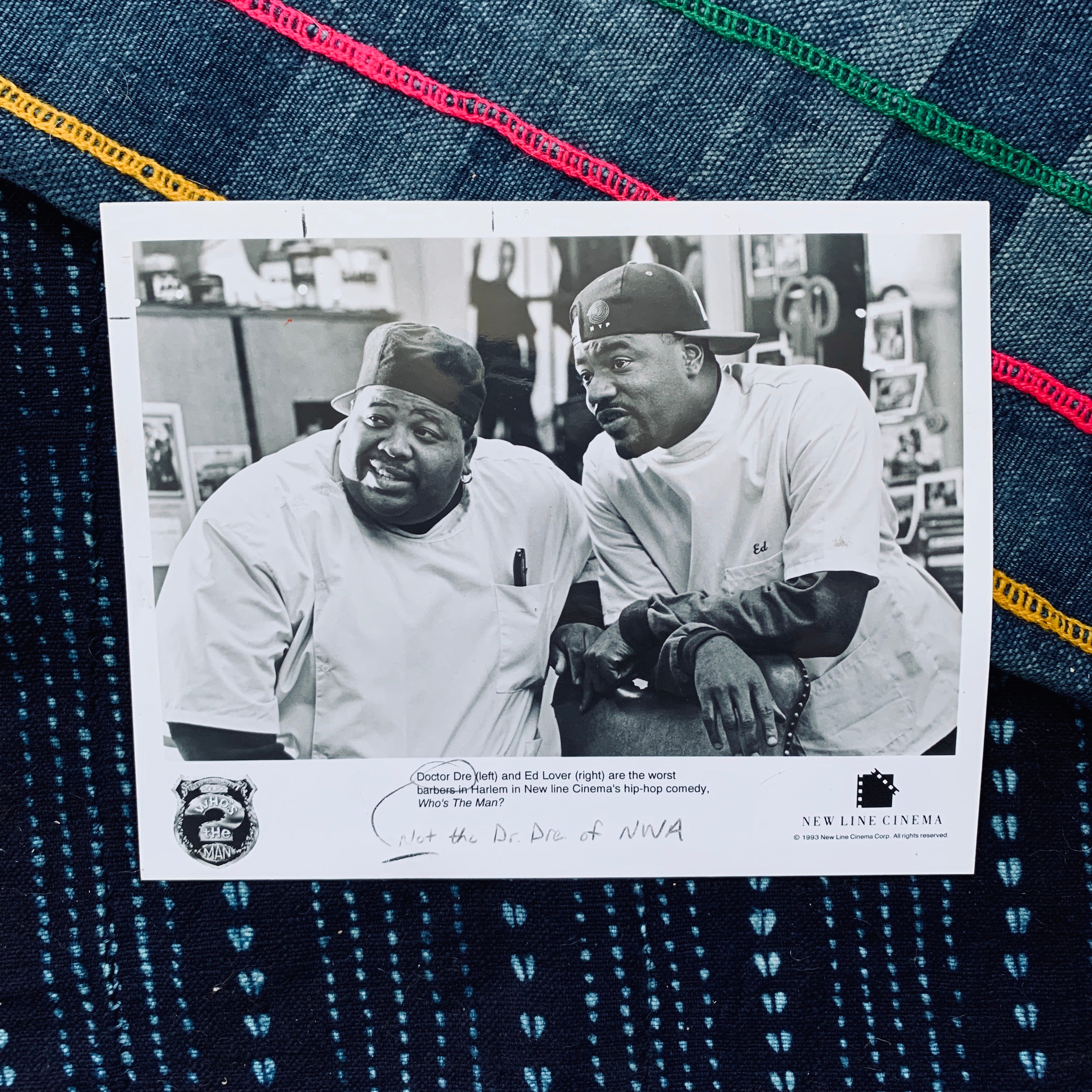 Vintage 90’s Cinema Studio Stills/Photos (Ice T, Whitney Houston, Bill Bellamy, etc.)