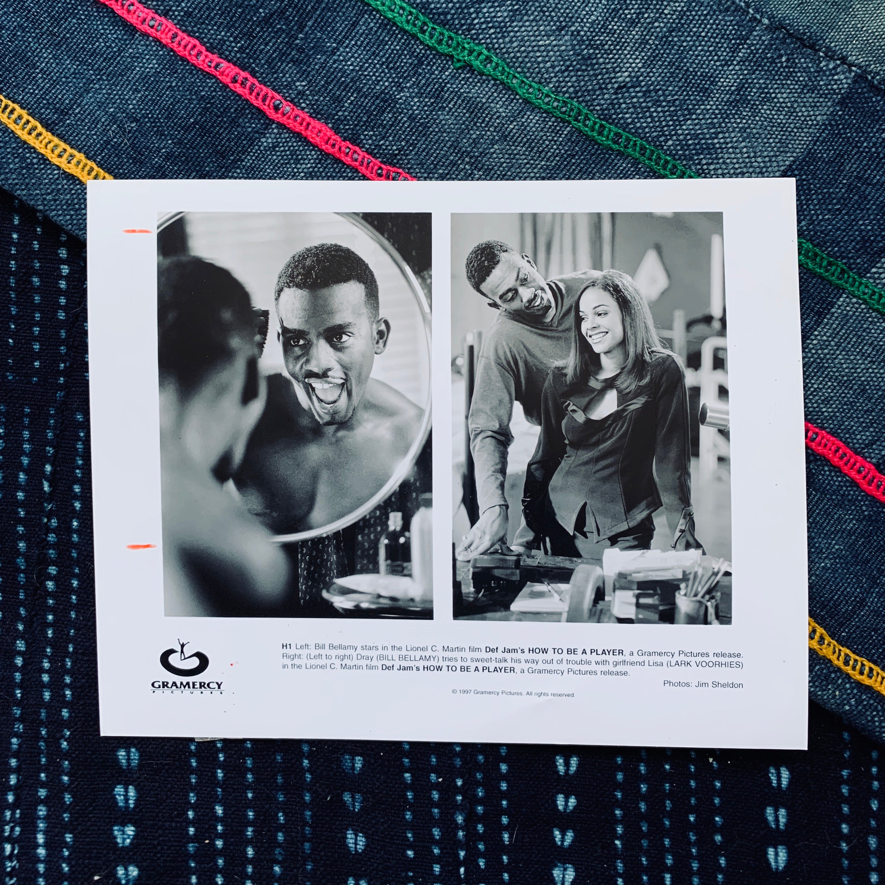 Vintage 90’s Cinema Studio Stills/Photos (Ice T, Whitney Houston, Bill Bellamy, etc.)