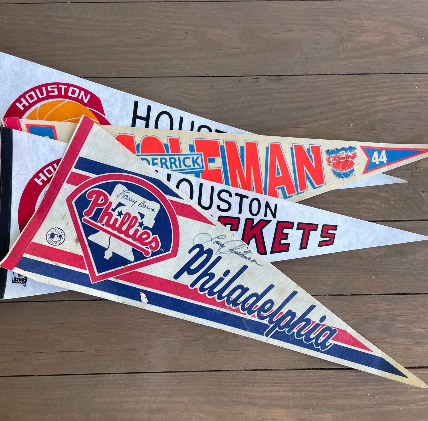 Vintage 1980’s Sports Pennants (Please Select)