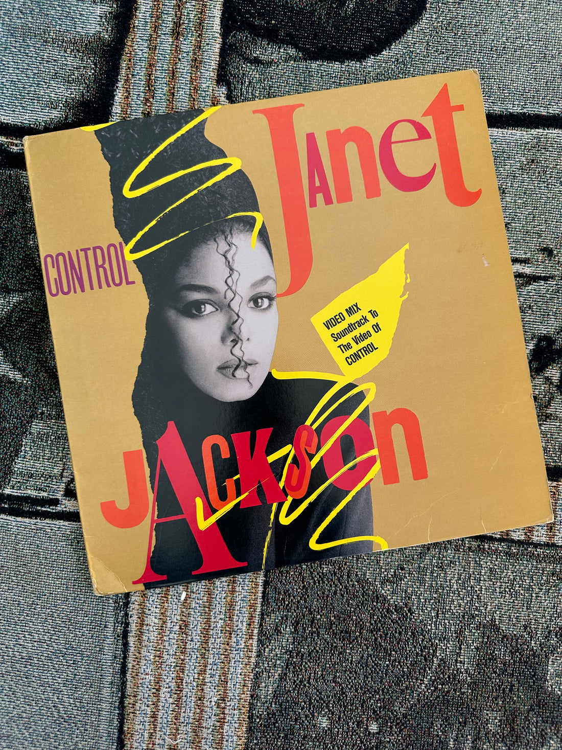 Vintage Janet Jackson Vinyl Records // Please Select