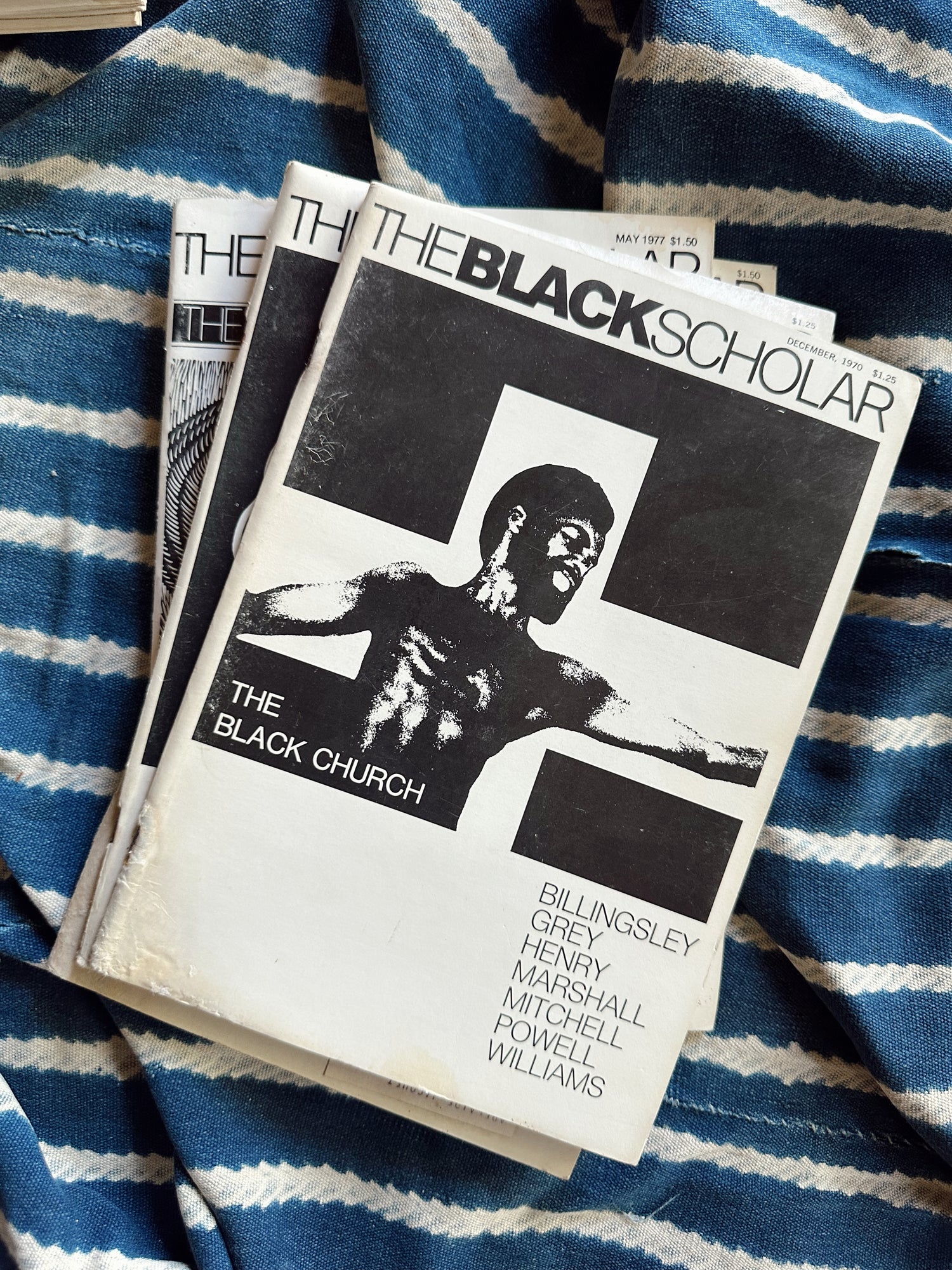Vintage Black Scholar Journal Issues (Please Select)