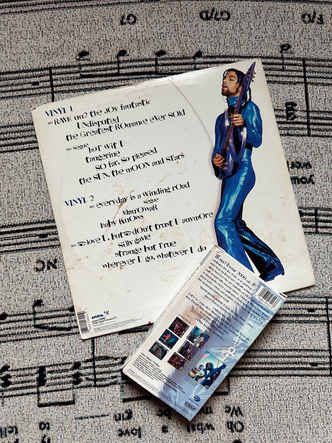 Vintage Prince Record &amp; VHS Bundle