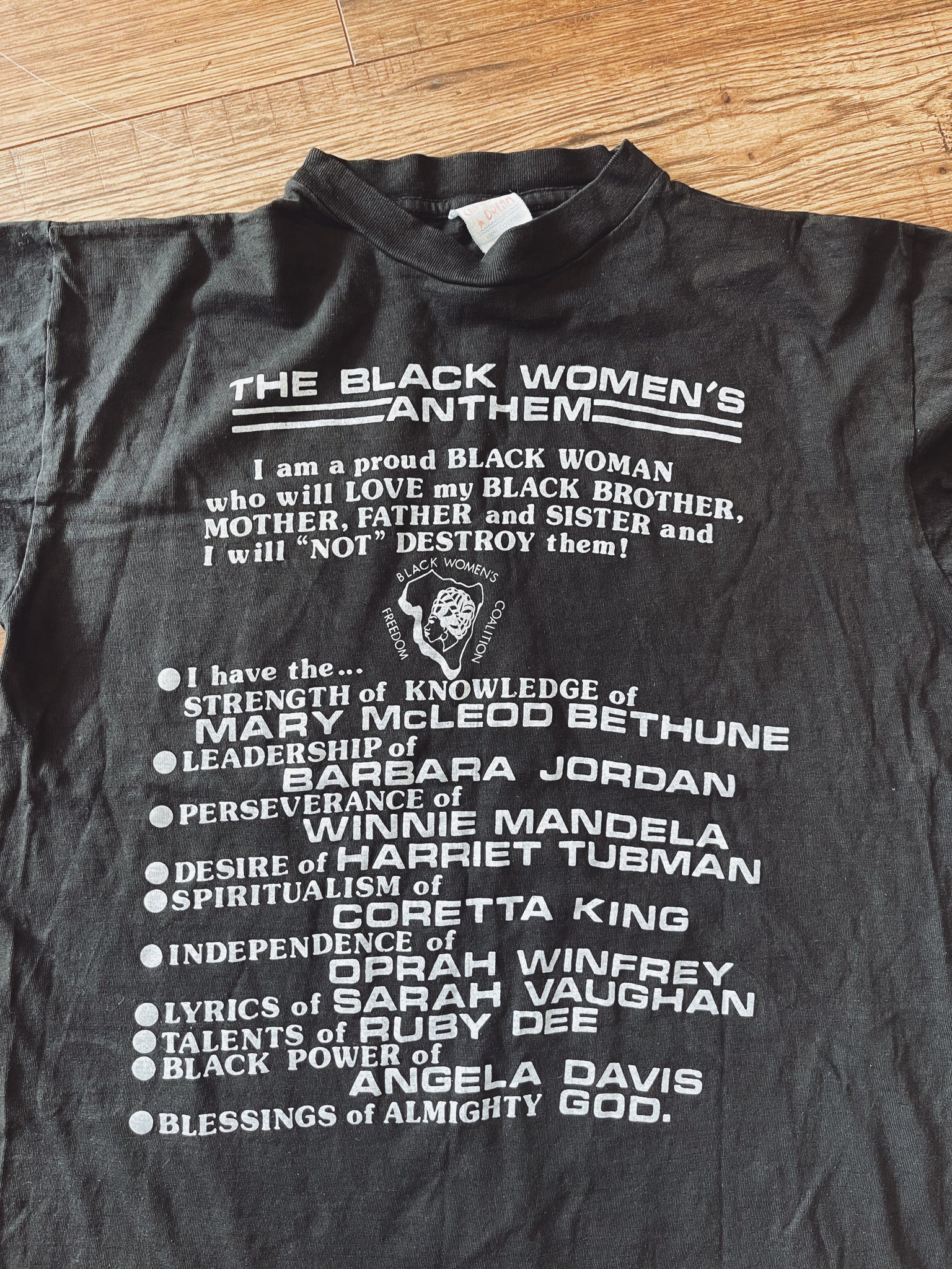 Vintage "Black Woman's Anthem" T-Shirt (1990's)